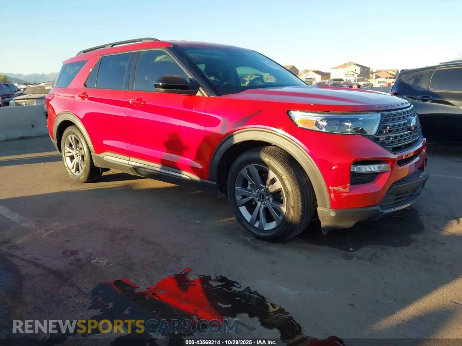 1 Photograph of a damaged car 1FMSK7DH5NGC19185 FORD EXPLORER 2022