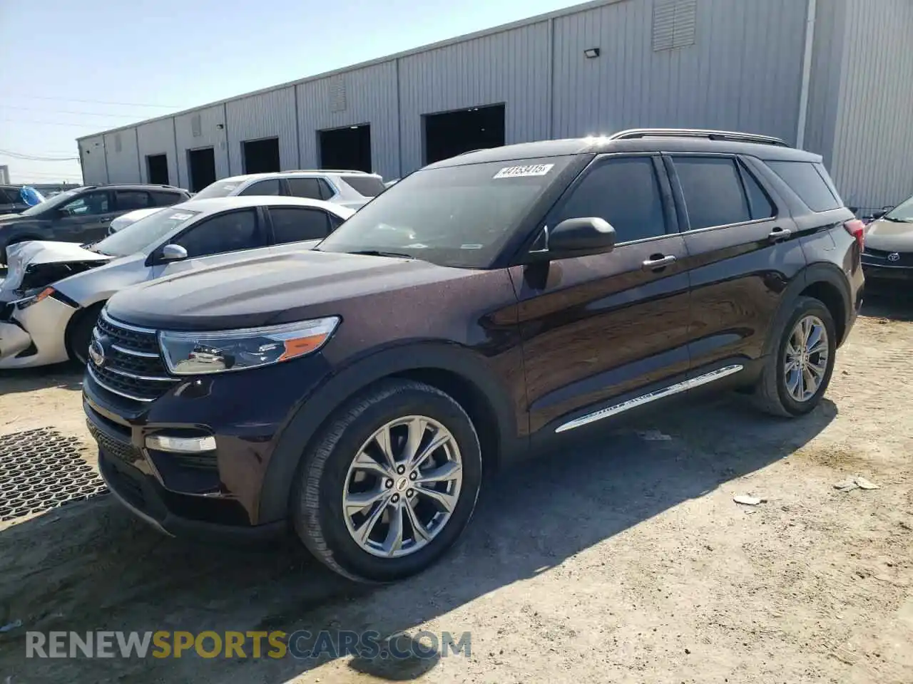 1 Photograph of a damaged car 1FMSK7DH5NGC46242 FORD EXPLORER 2022