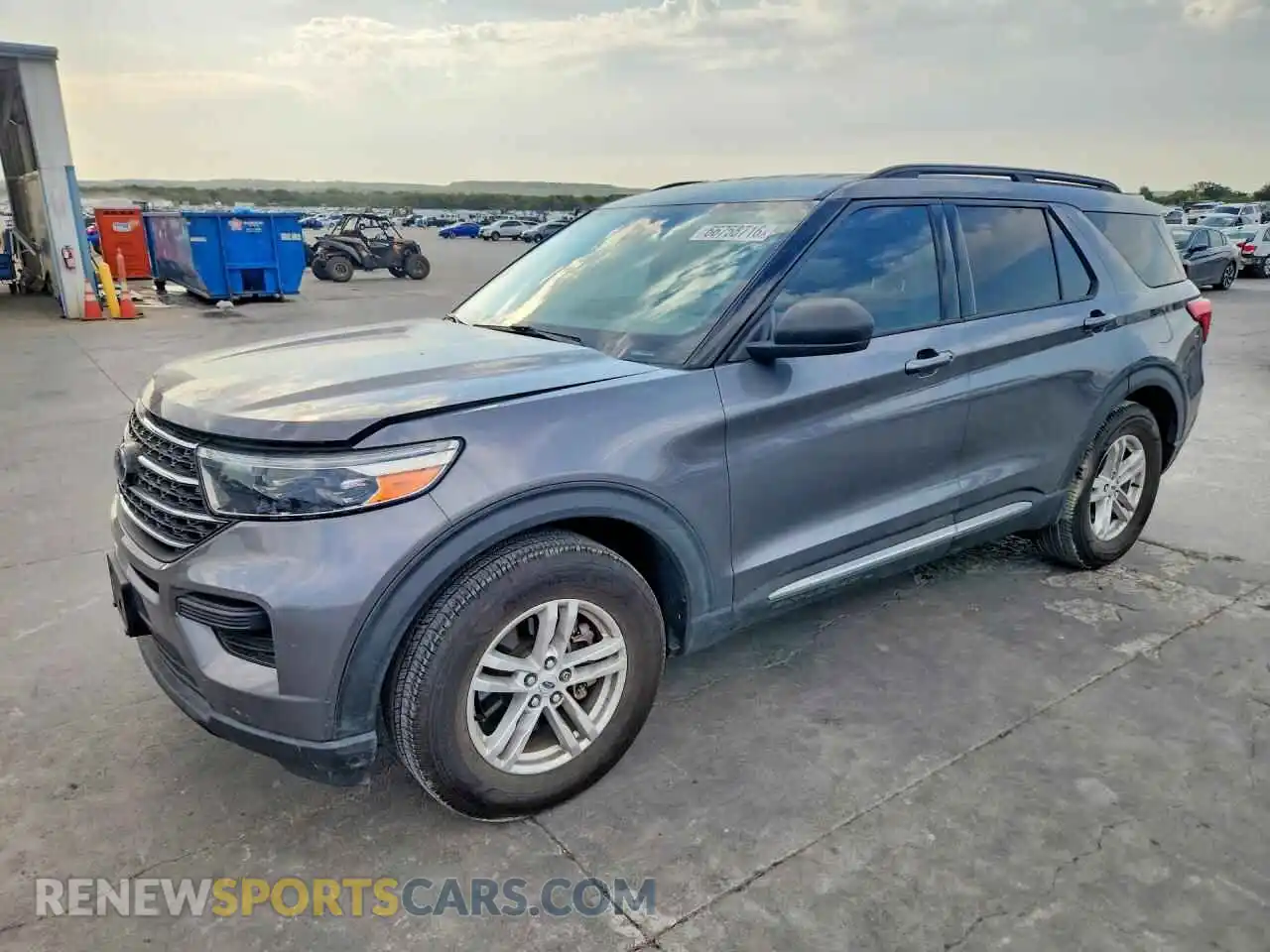 1 fotografías del automóvil dañado 1FMSK7DH6NGA06701 FORD EXPLORER 2022