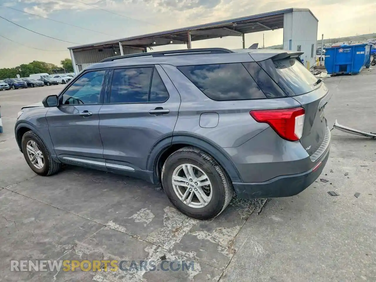 2 fotografías del automóvil dañado 1FMSK7DH6NGA06701 FORD EXPLORER 2022