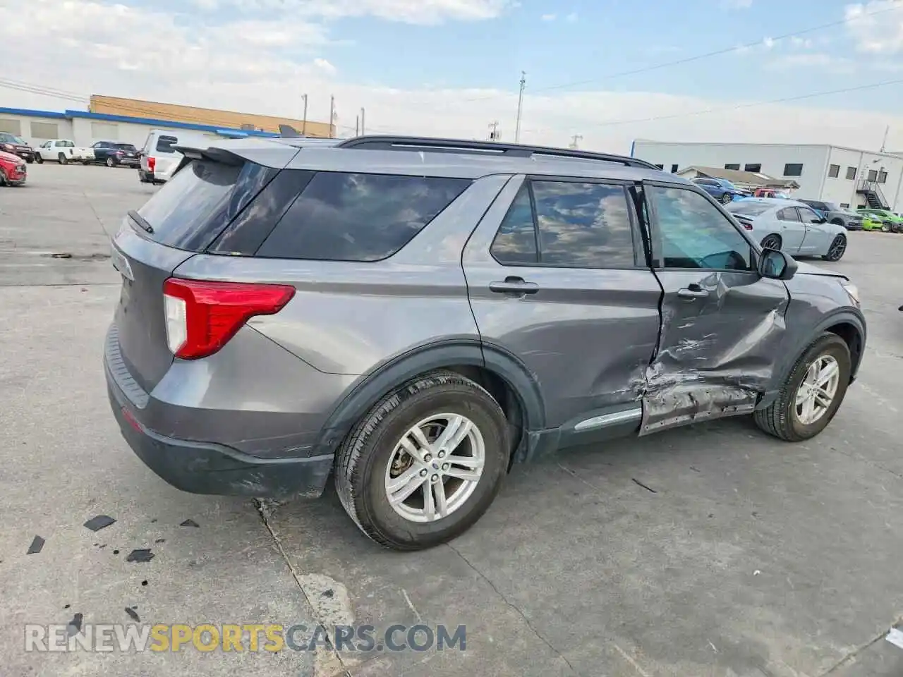 3 fotografías del automóvil dañado 1FMSK7DH6NGA06701 FORD EXPLORER 2022