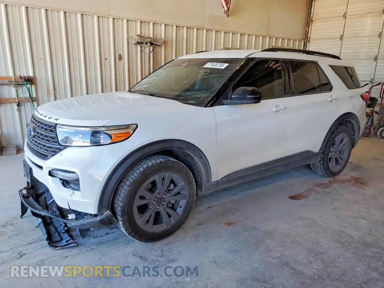 1 Photograph of a damaged car 1FMSK7DH6NGA11025 FORD EXPLORER 2022