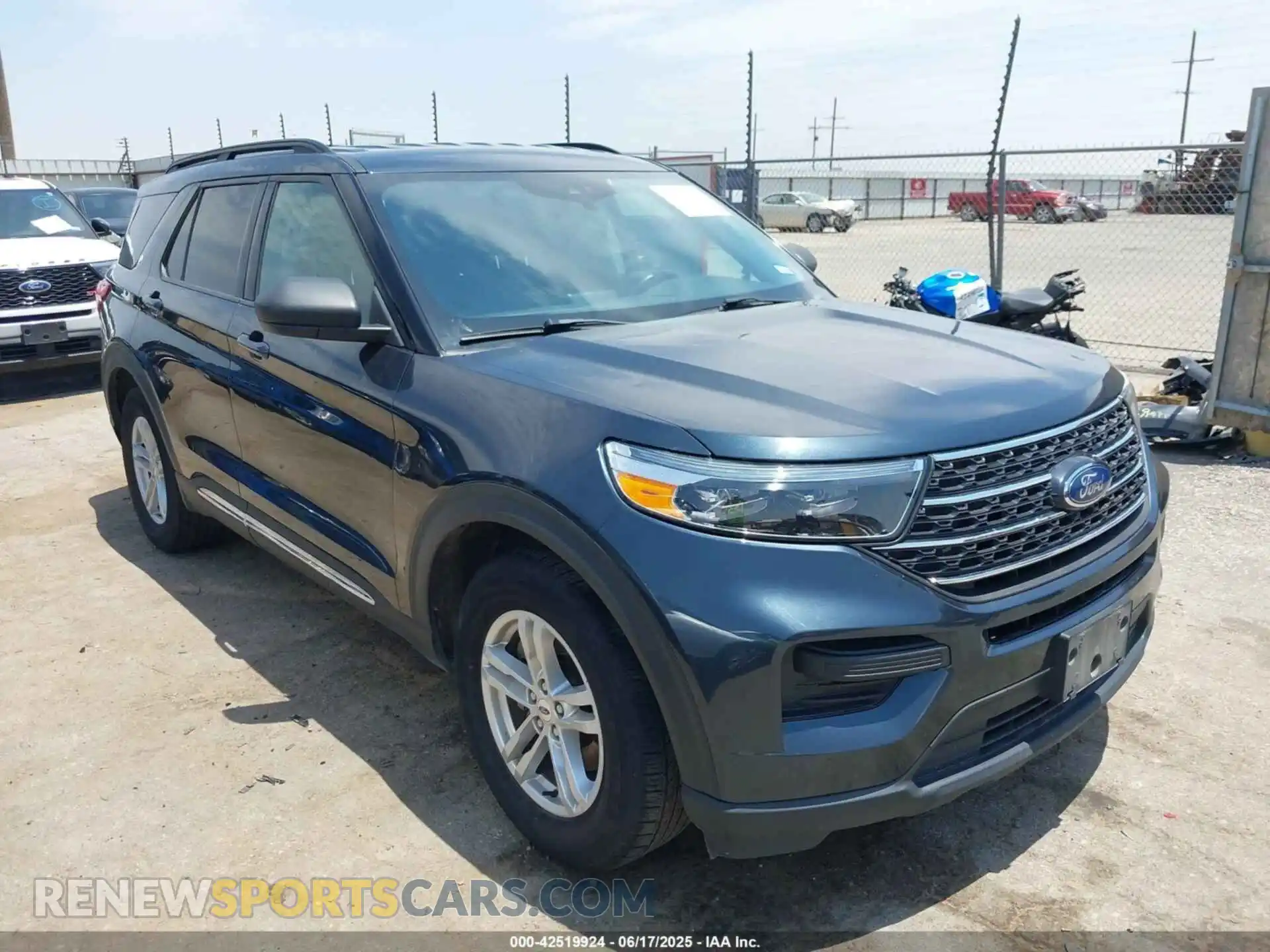 1 Photograph of a damaged car 1FMSK7DH6NGA33297 FORD EXPLORER 2022