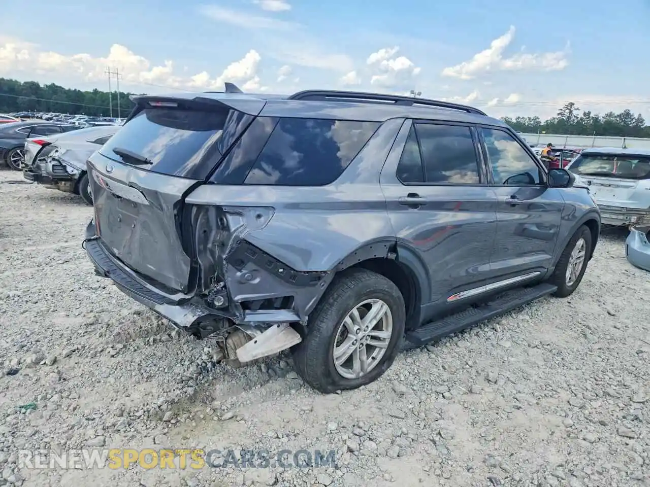 3 Photograph of a damaged car 1FMSK7DH6NGA47703 FORD EXPLORER 2022