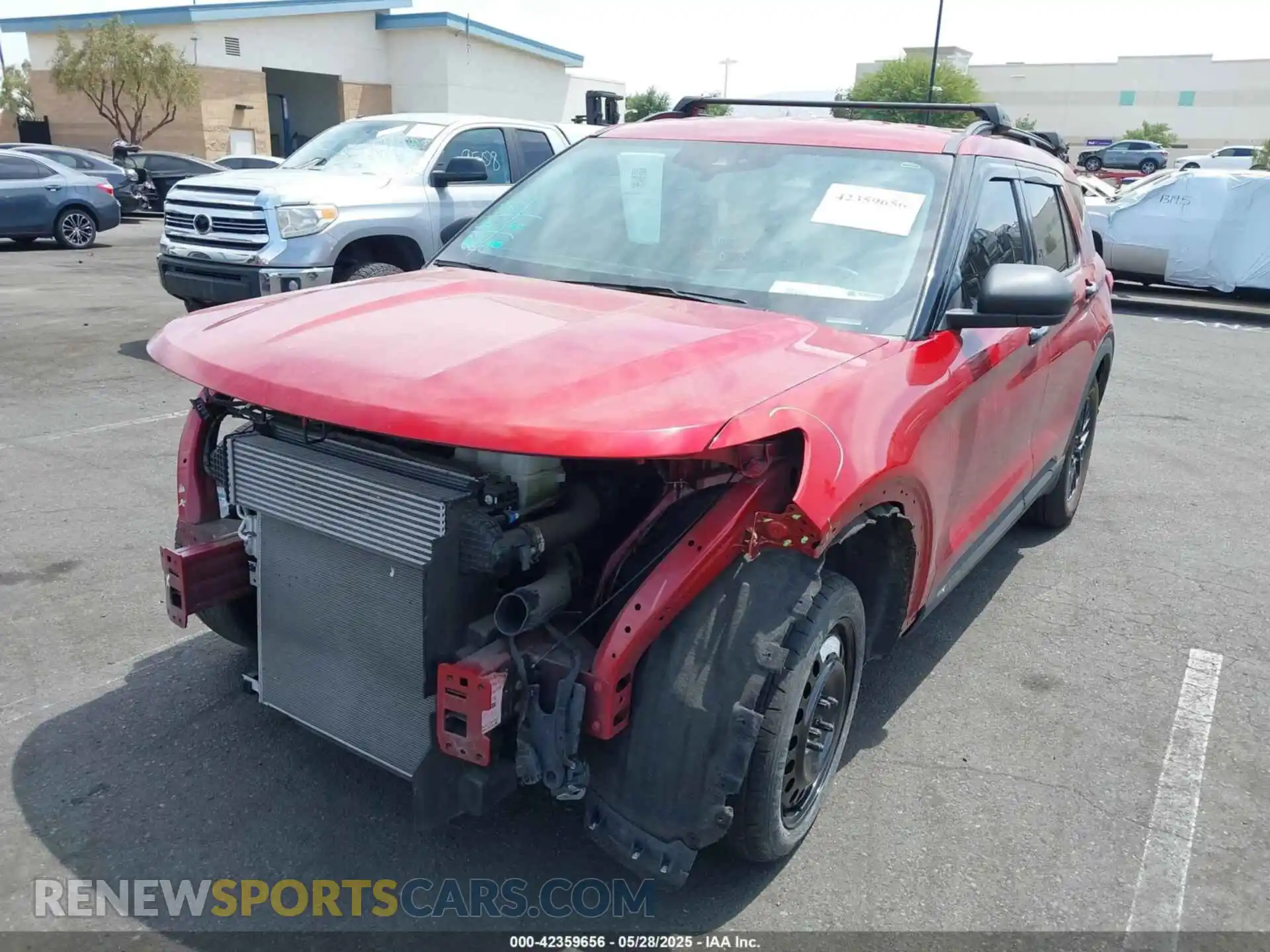 2 Photograph of a damaged car 1FMSK7DH7NGA14385 FORD EXPLORER 2022