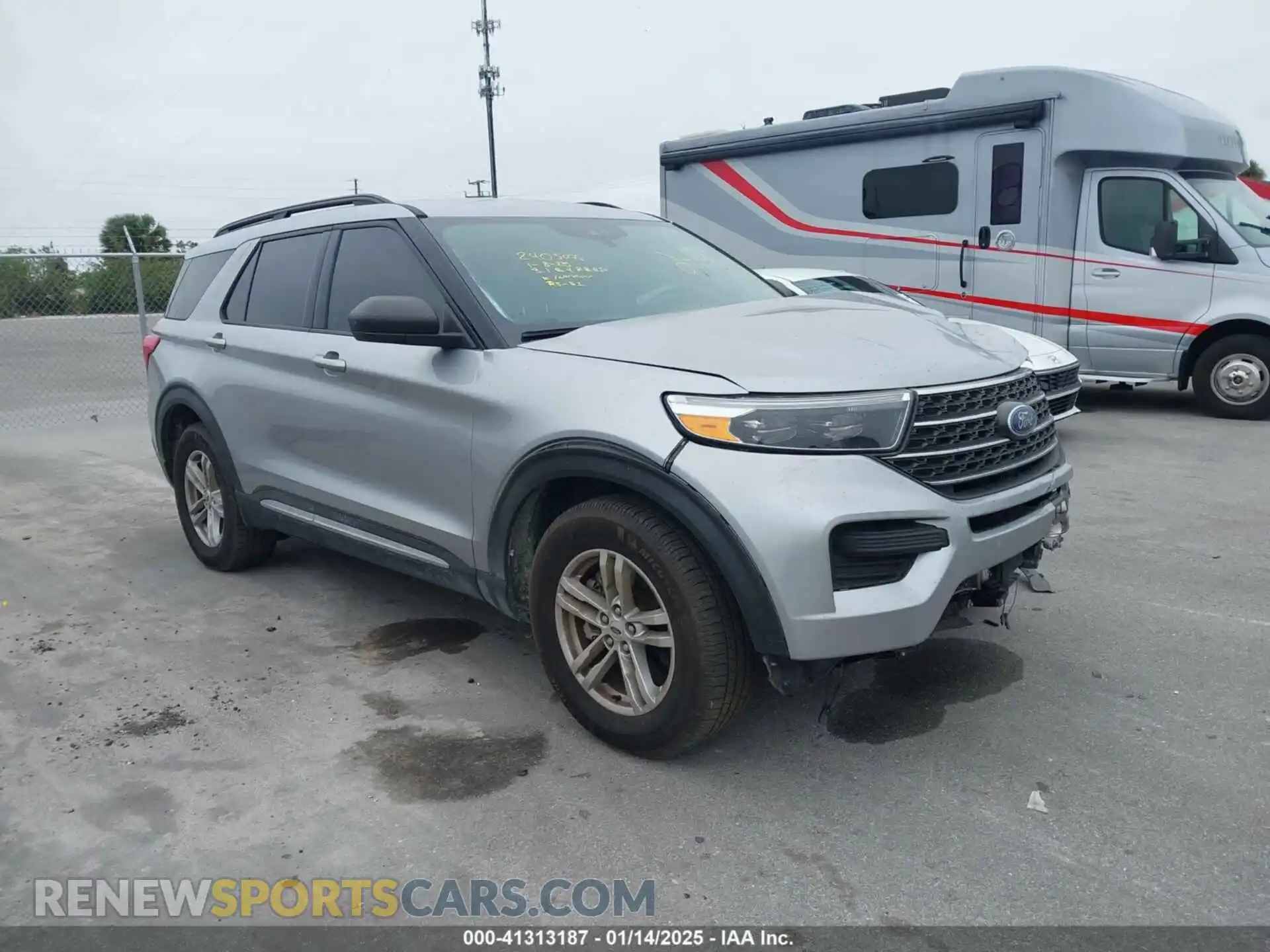 1 Photograph of a damaged car 1FMSK7DH7NGA16072 FORD EXPLORER 2022