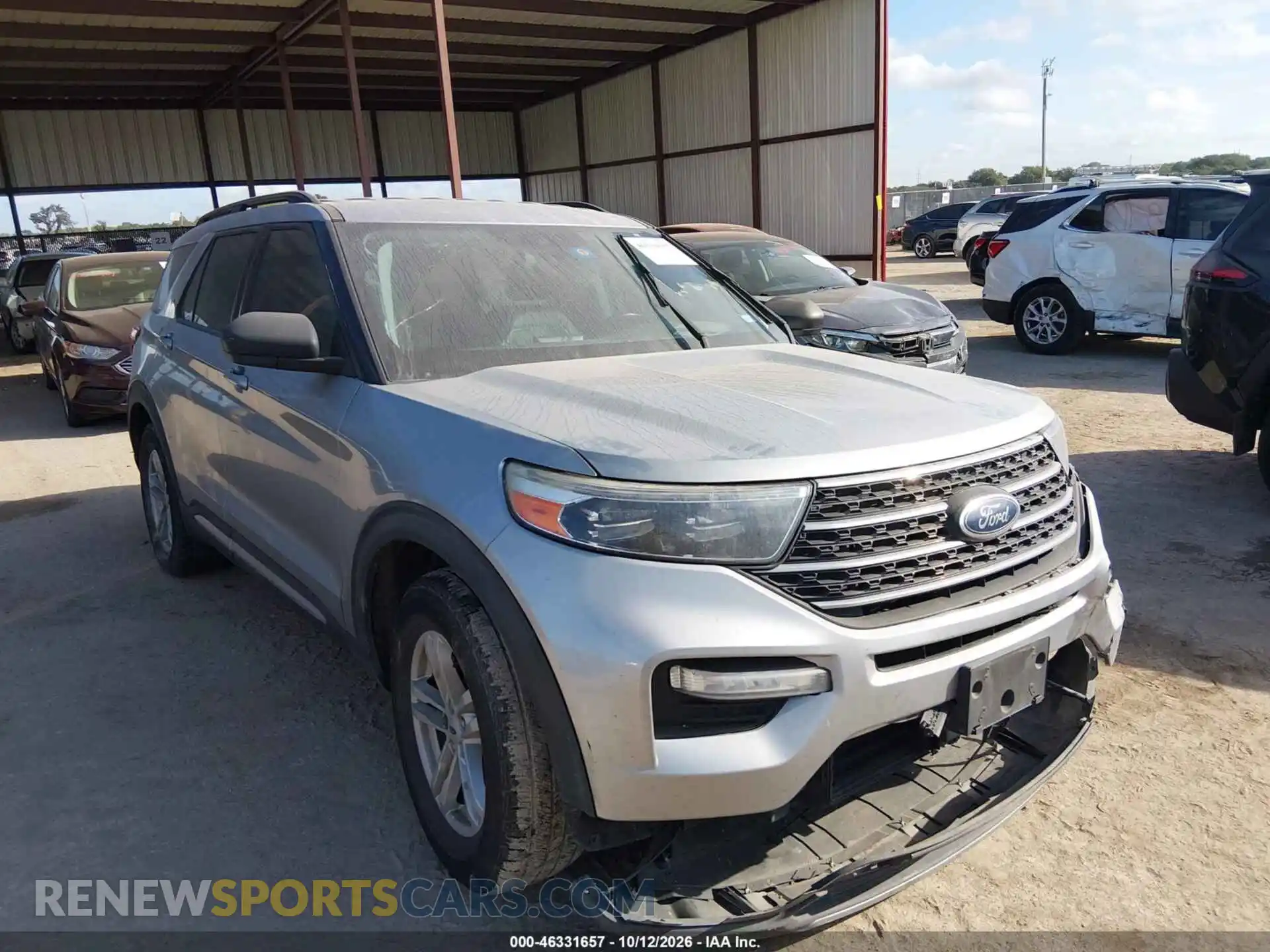 1 Photograph of a damaged car 1FMSK7DH7NGA36029 FORD EXPLORER 2022