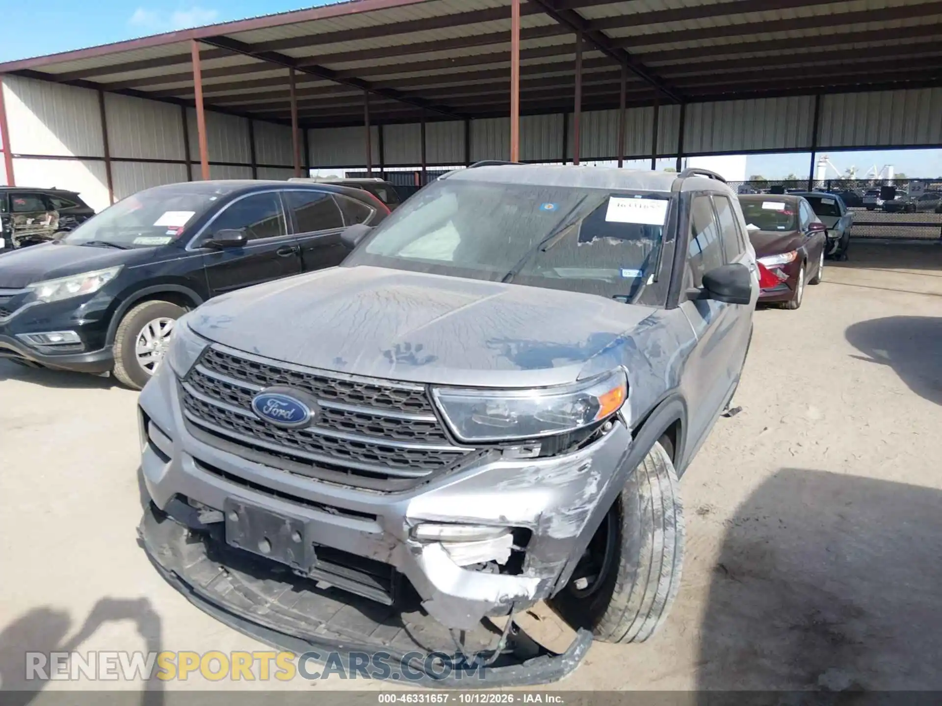 2 Photograph of a damaged car 1FMSK7DH7NGA36029 FORD EXPLORER 2022