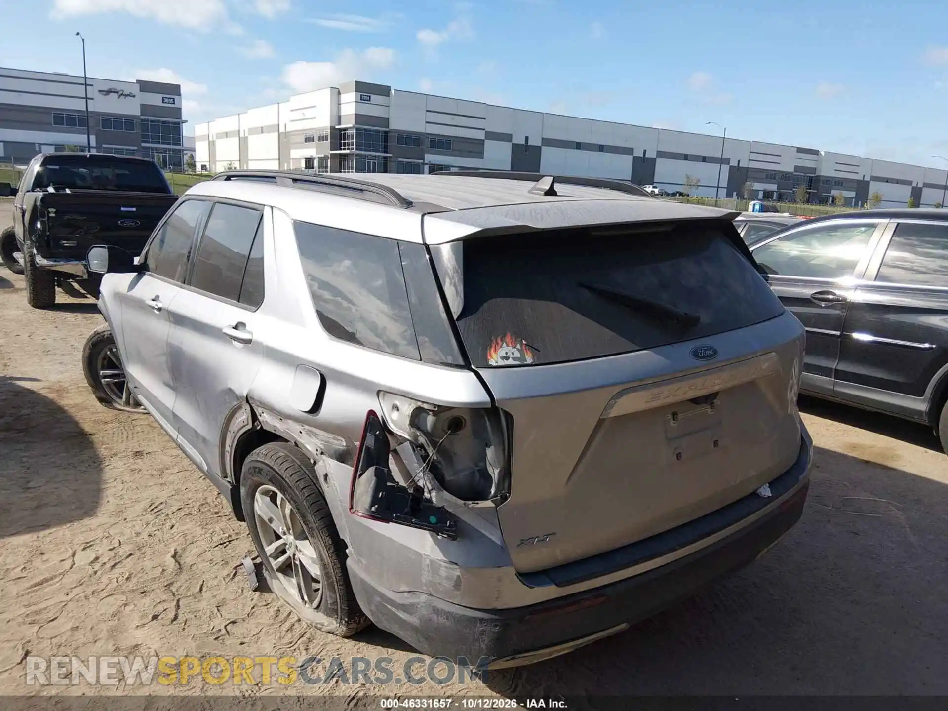 3 Photograph of a damaged car 1FMSK7DH7NGA36029 FORD EXPLORER 2022