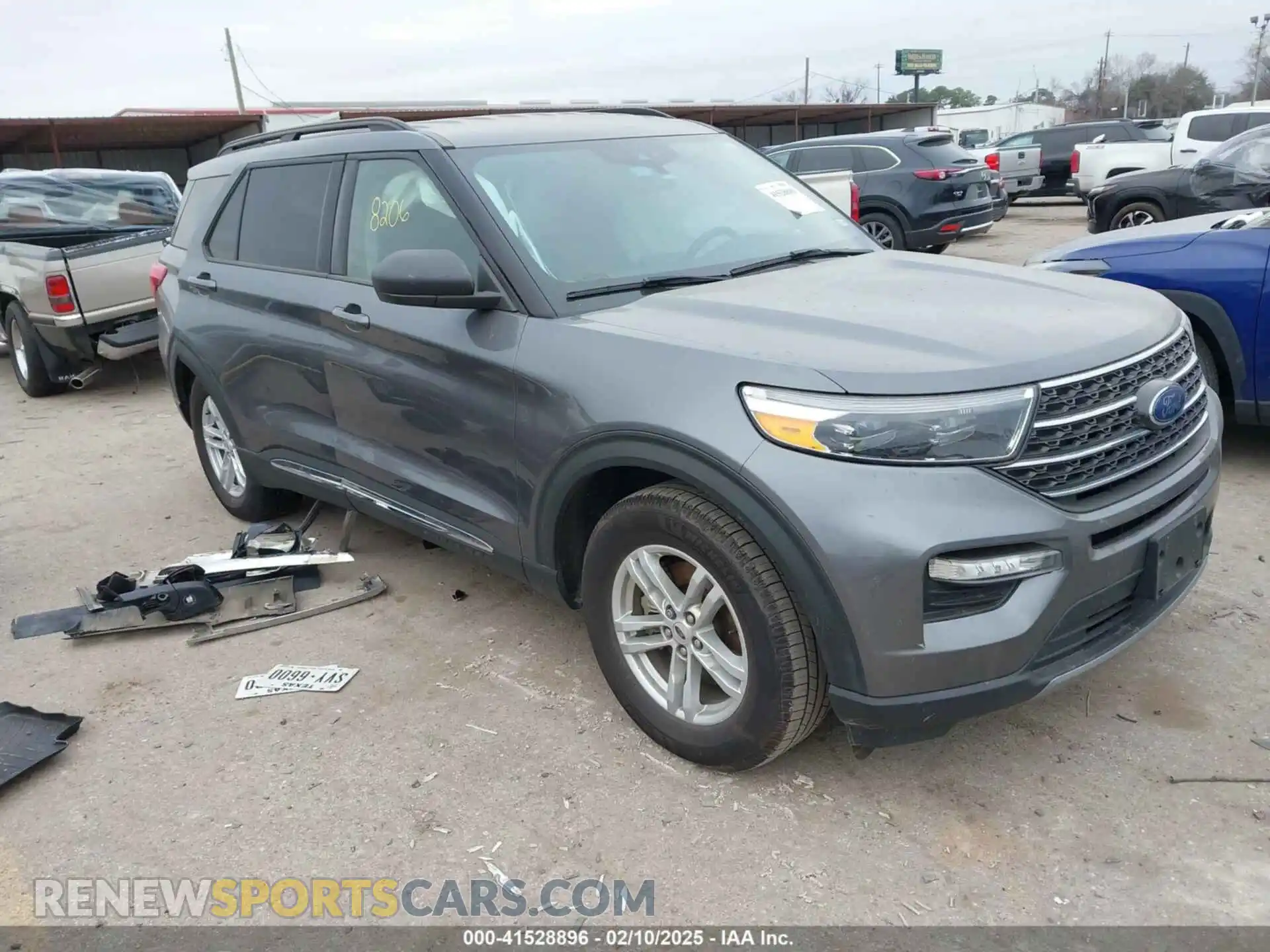 1 Photograph of a damaged car 1FMSK7DH7NGA45992 FORD EXPLORER 2022