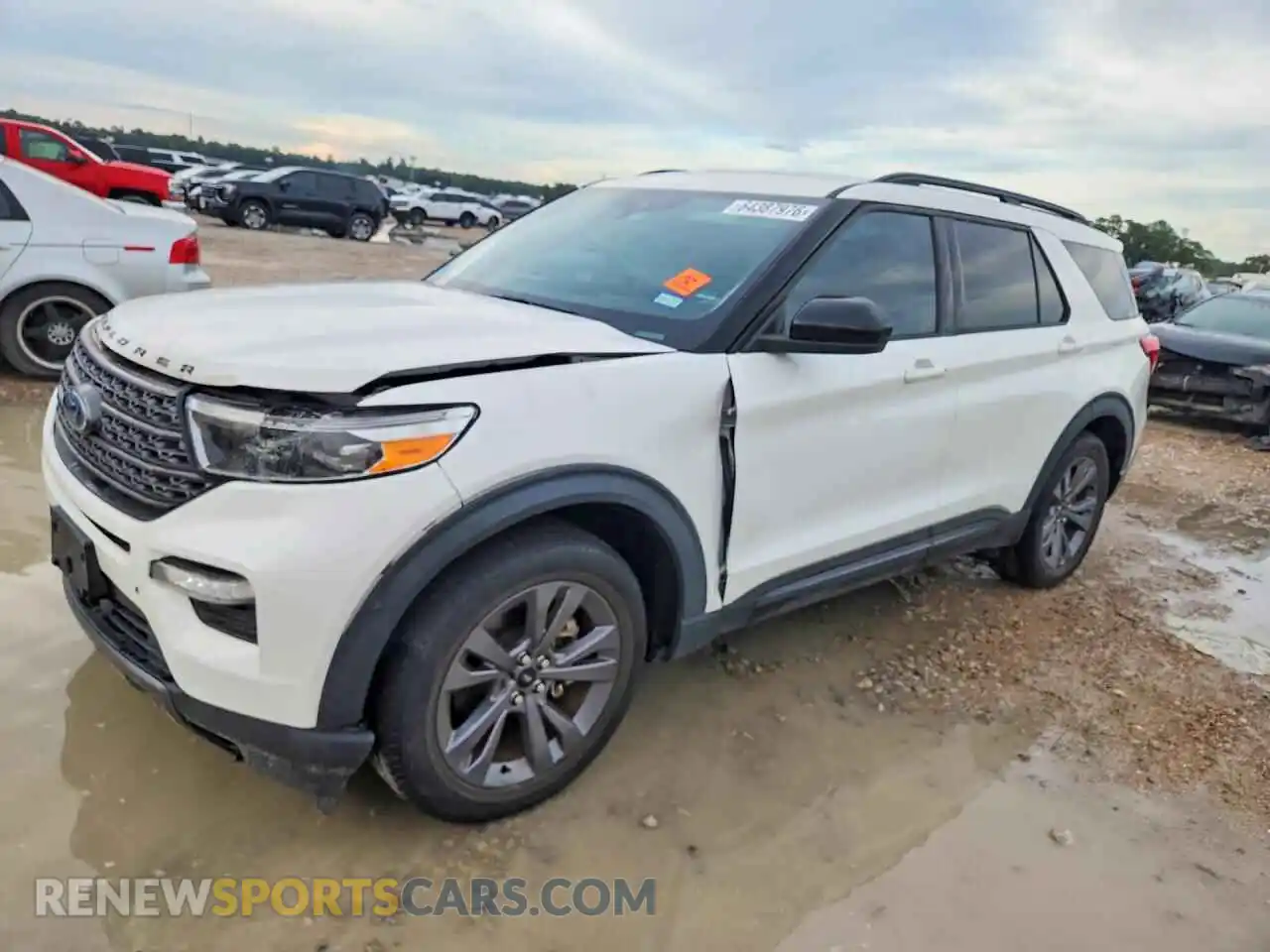 1 Photograph of a damaged car 1FMSK7DH7NGA75462 FORD EXPLORER 2022