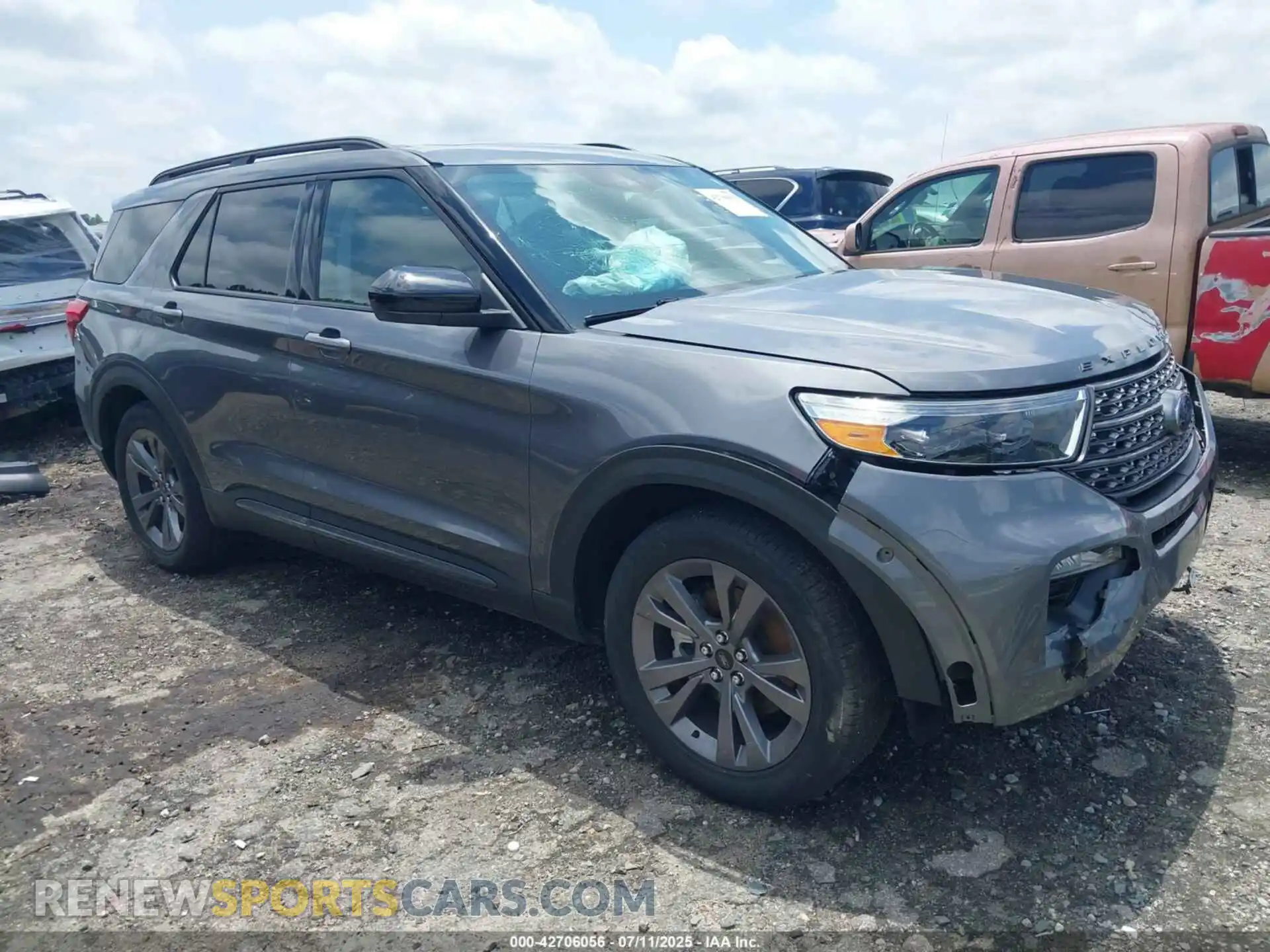 1 Фотография поврежденного автомобиля 1FMSK7DH7NGB12722 FORD EXPLORER 2022