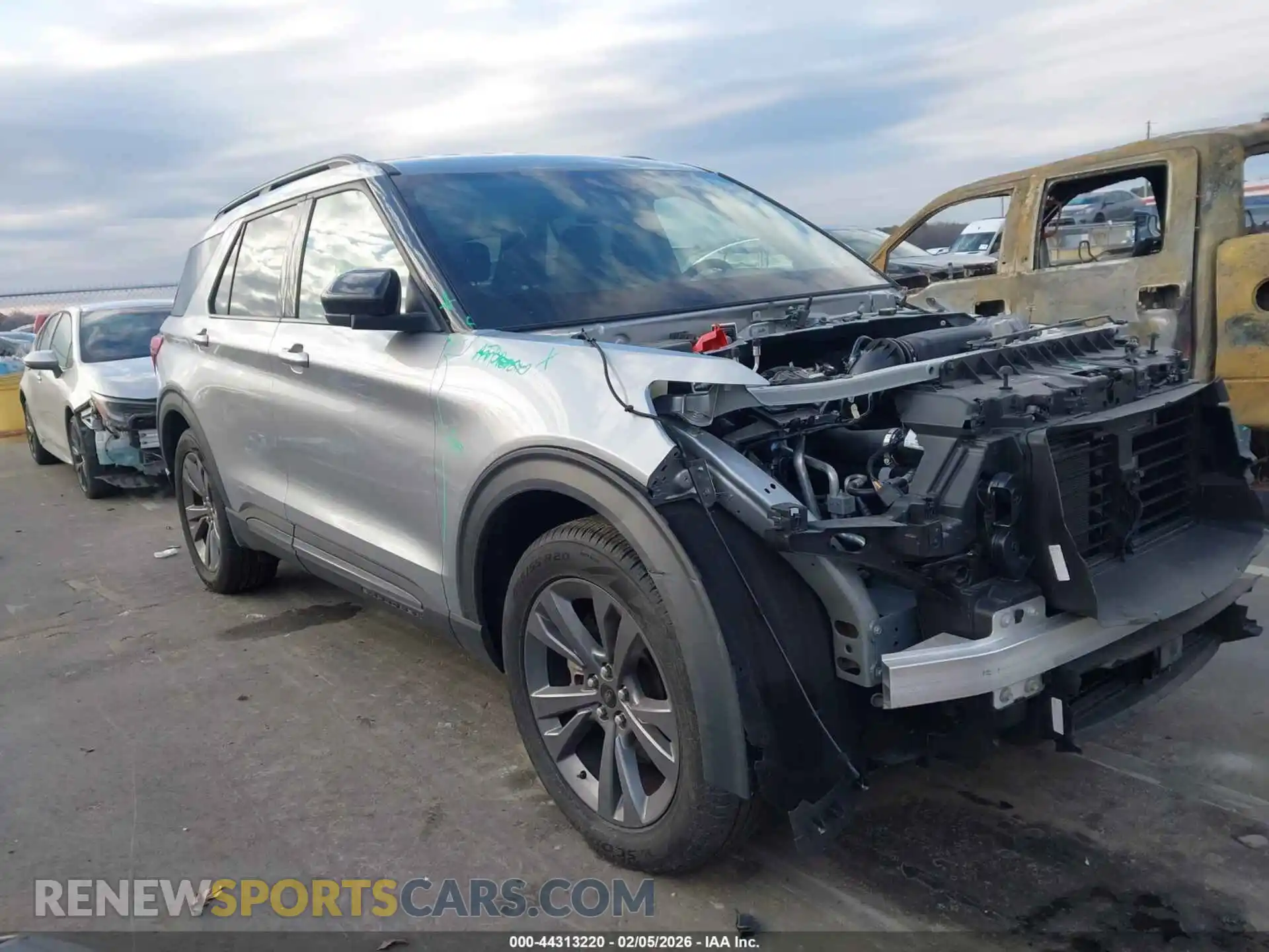 1 Photograph of a damaged car 1FMSK7DH7NGC33203 FORD EXPLORER 2022