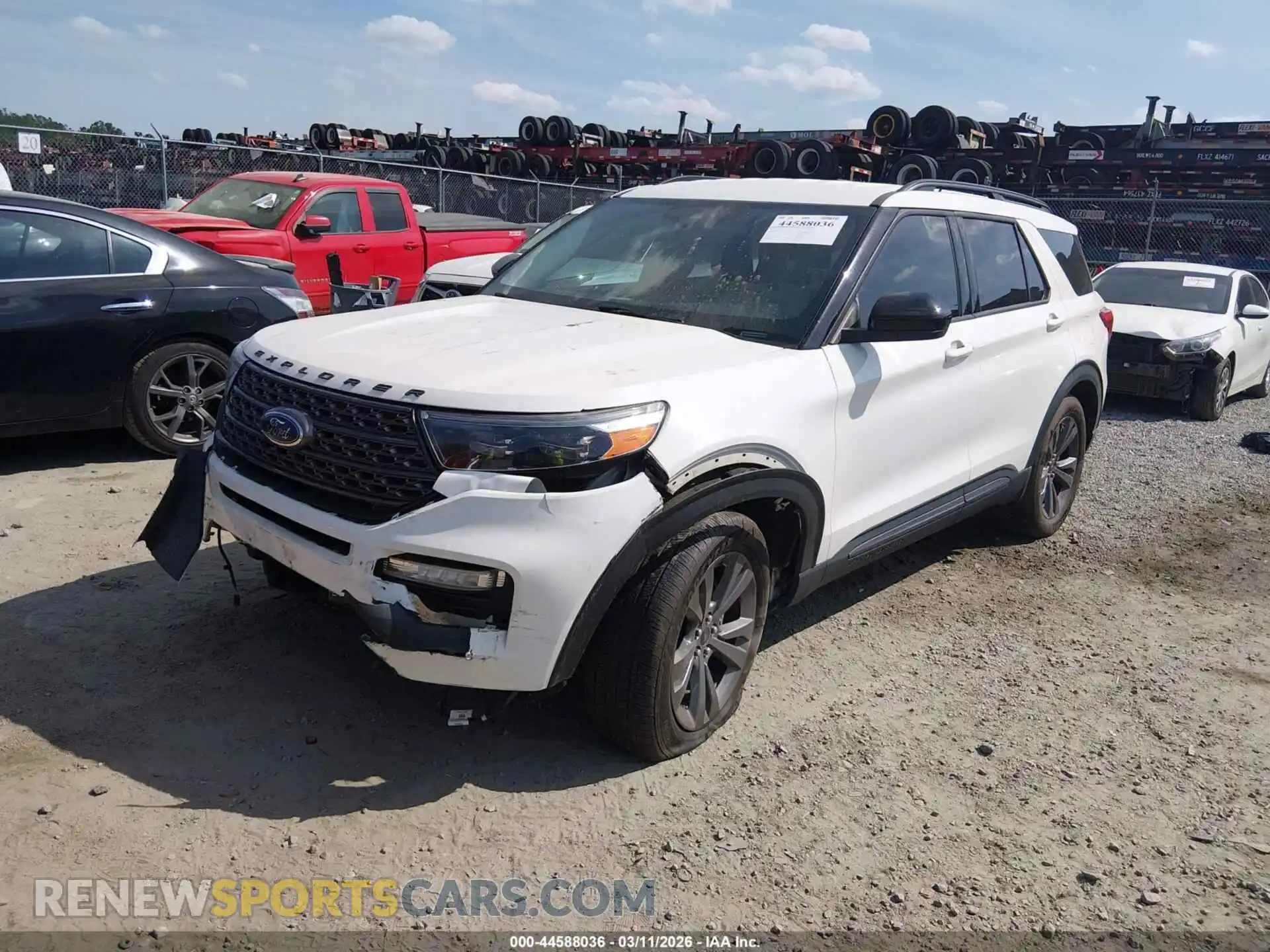 2 Photograph of a damaged car 1FMSK7DH8NGB66885 FORD EXPLORER 2022