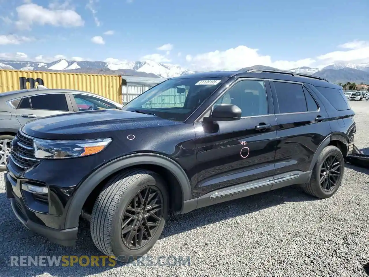 1 Photograph of a damaged car 1FMSK7DH8NGB68782 FORD EXPLORER 2022