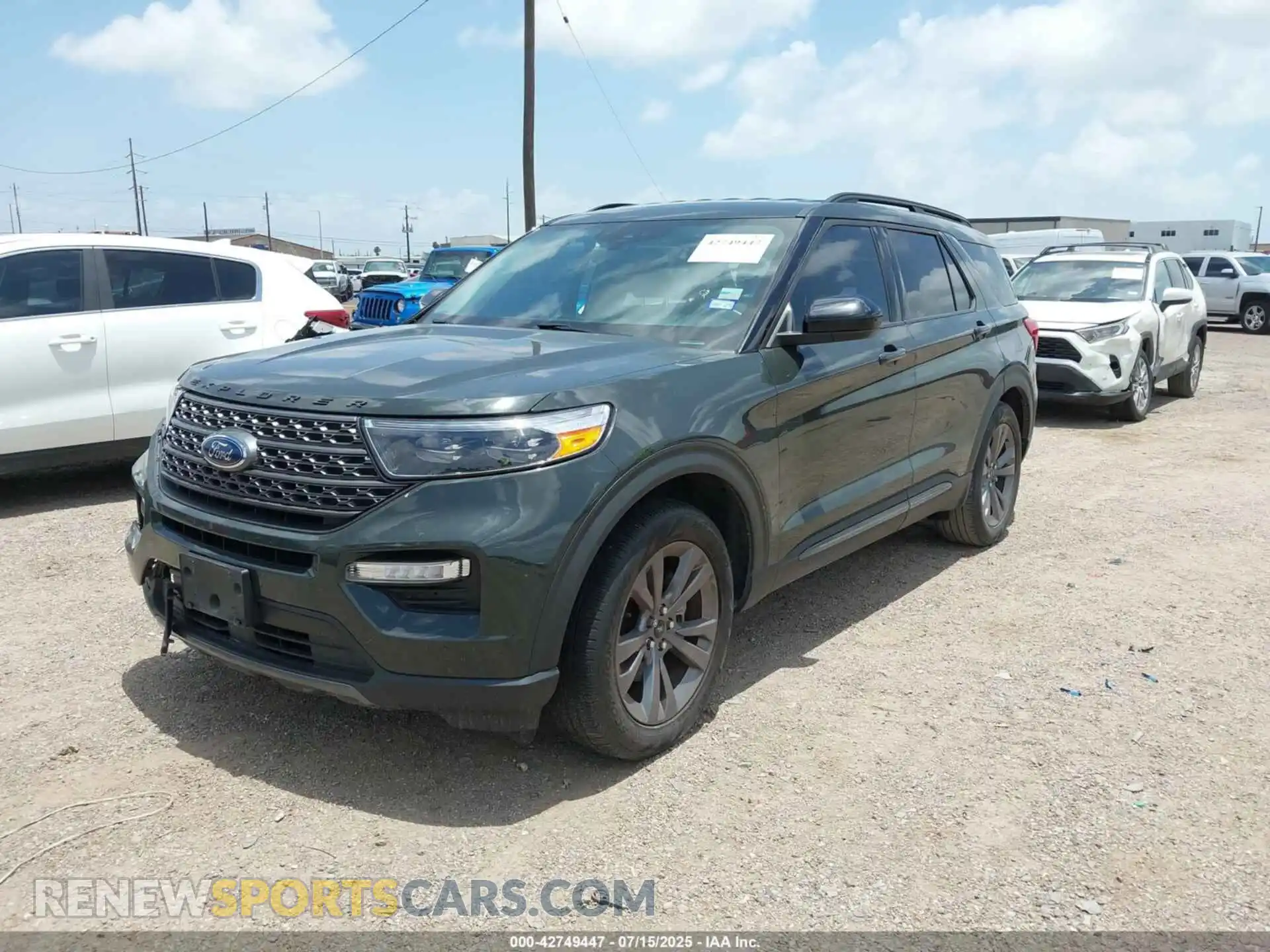 2 fotografías del automóvil dañado 1FMSK7DH8NGB70967 FORD EXPLORER 2022