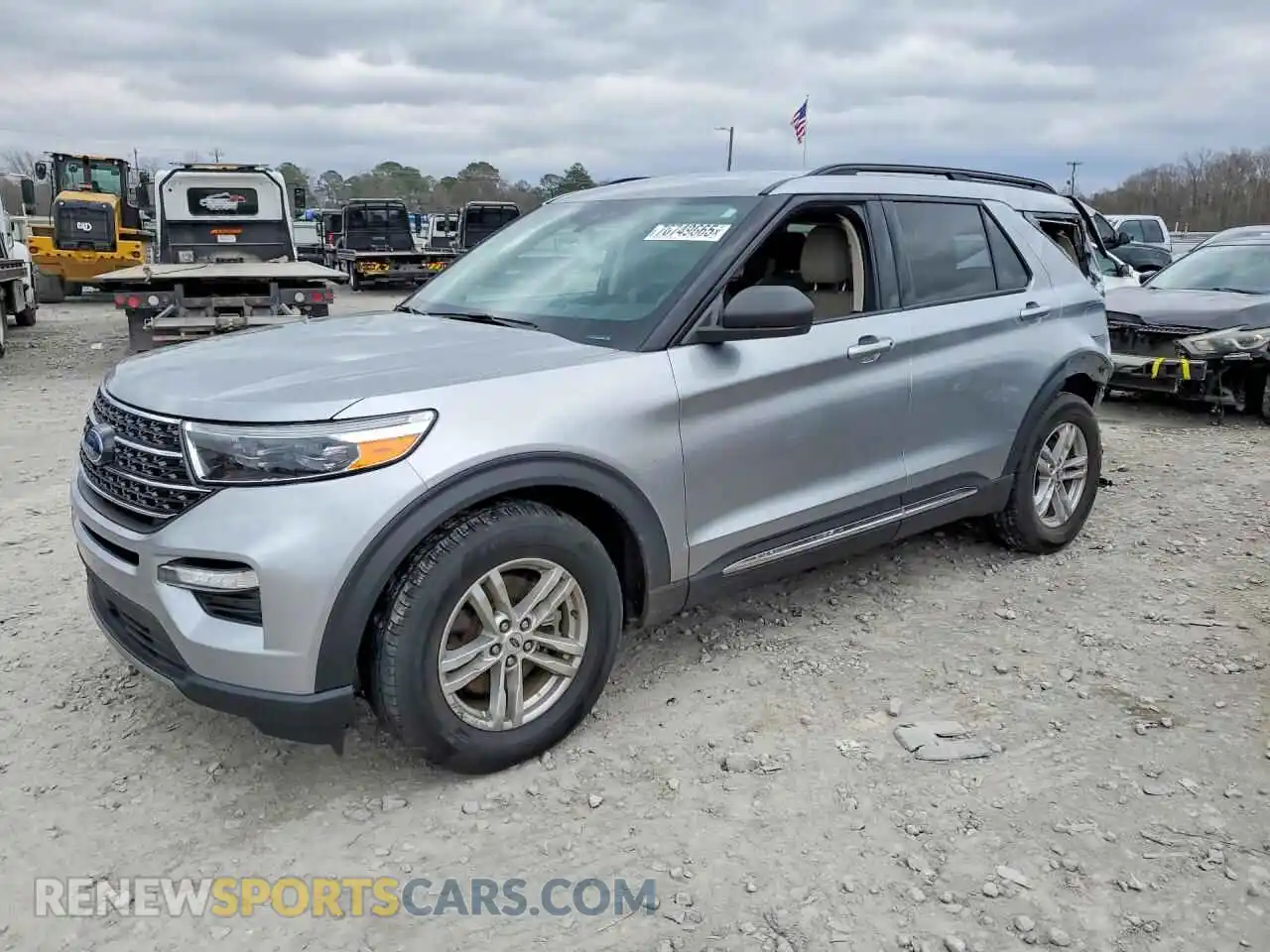 1 Photograph of a damaged car 1FMSK7DH8NGB82505 FORD EXPLORER 2022