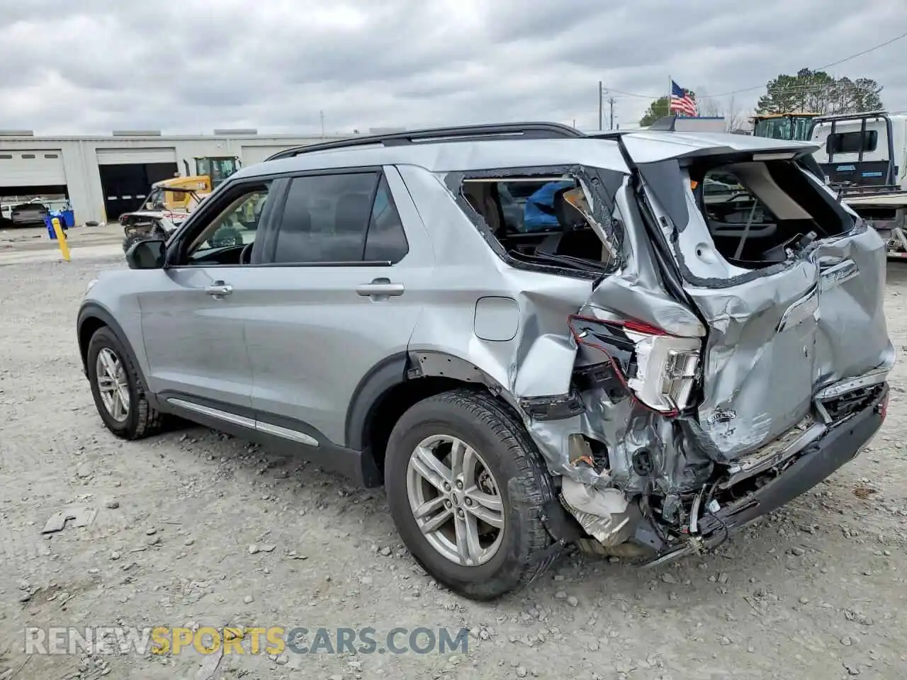 2 Photograph of a damaged car 1FMSK7DH8NGB82505 FORD EXPLORER 2022