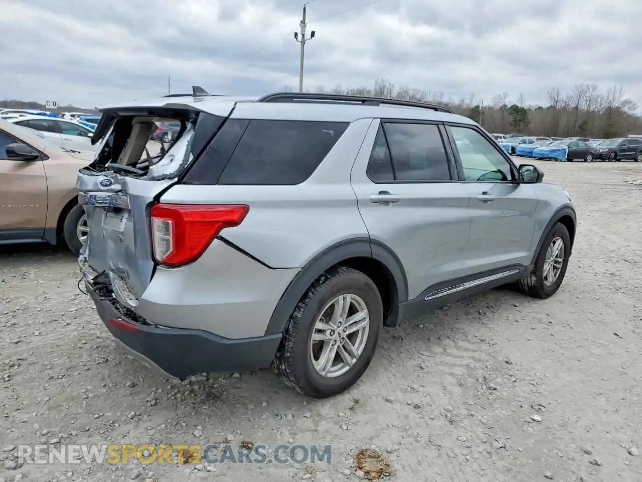 3 Photograph of a damaged car 1FMSK7DH8NGB82505 FORD EXPLORER 2022