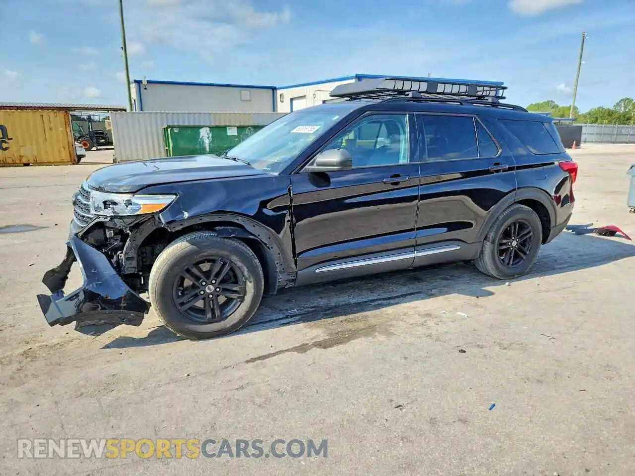 1 Photograph of a damaged car 1FMSK7DH9NGA06532 FORD EXPLORER 2022