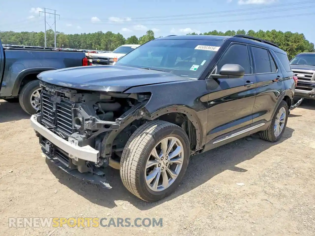 1 Photograph of a damaged car 1FMSK7DH9NGA69386 FORD EXPLORER 2022