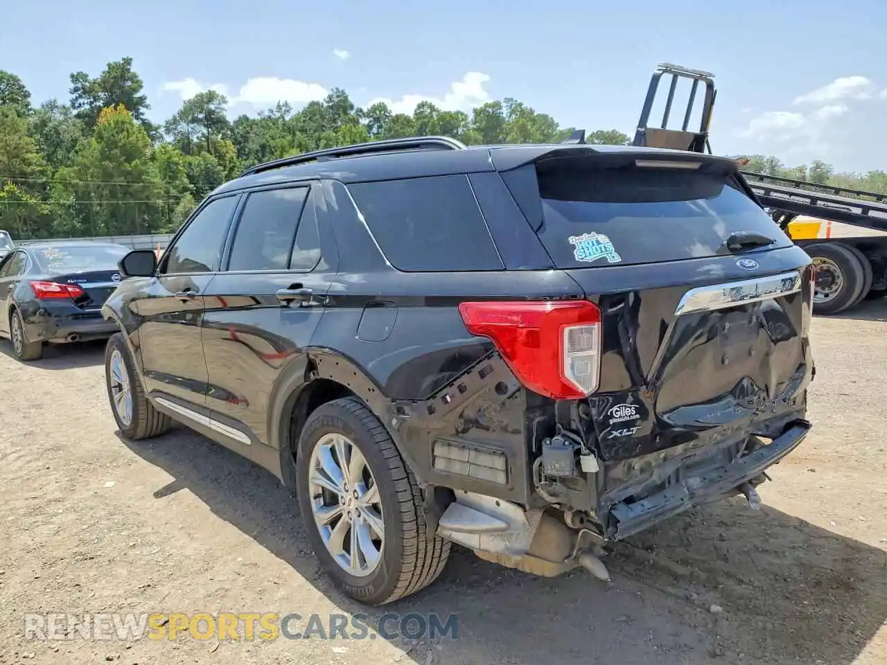2 Photograph of a damaged car 1FMSK7DH9NGA69386 FORD EXPLORER 2022
