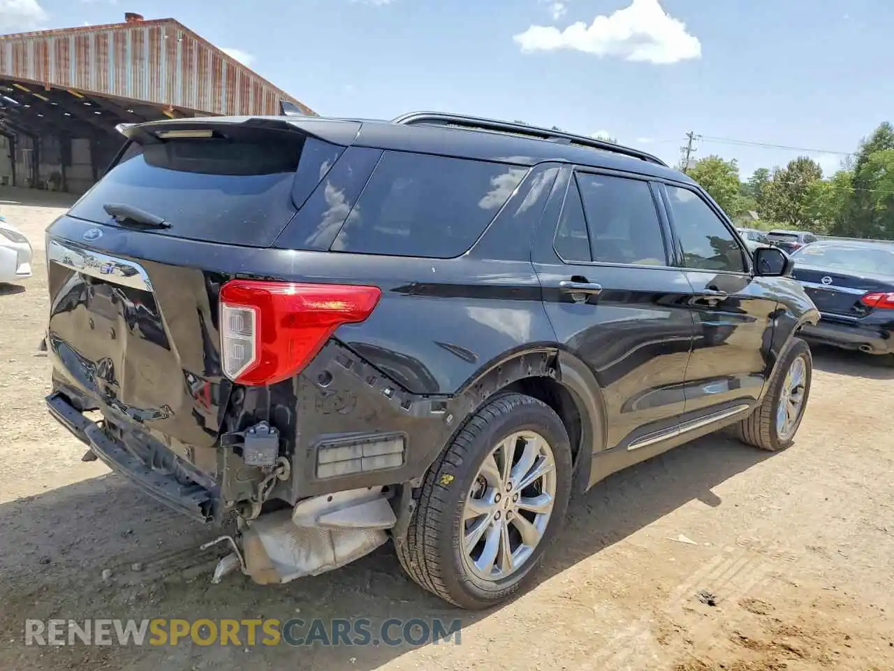 3 Photograph of a damaged car 1FMSK7DH9NGA69386 FORD EXPLORER 2022