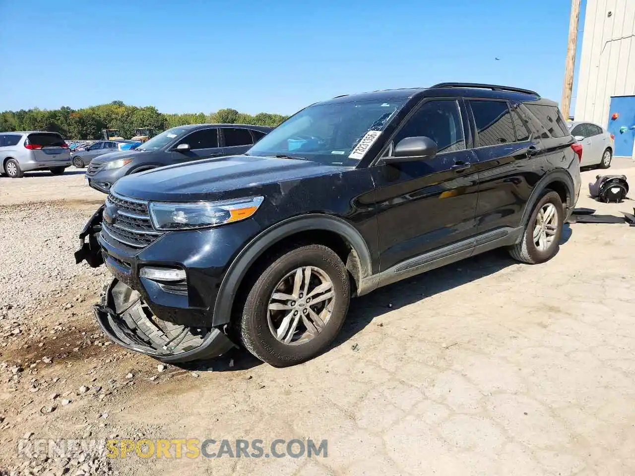 1 Photograph of a damaged car 1FMSK7DH9NGA71784 FORD EXPLORER 2022