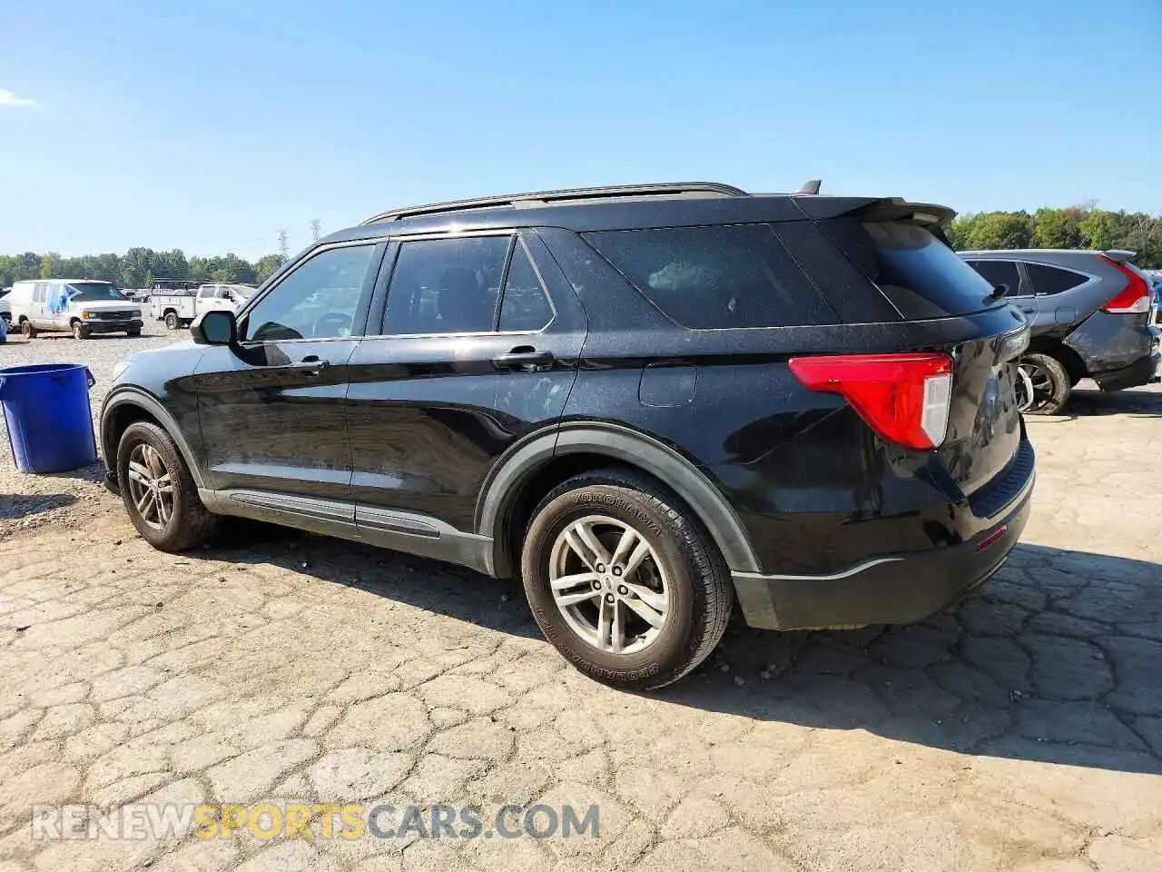 2 Photograph of a damaged car 1FMSK7DH9NGA71784 FORD EXPLORER 2022