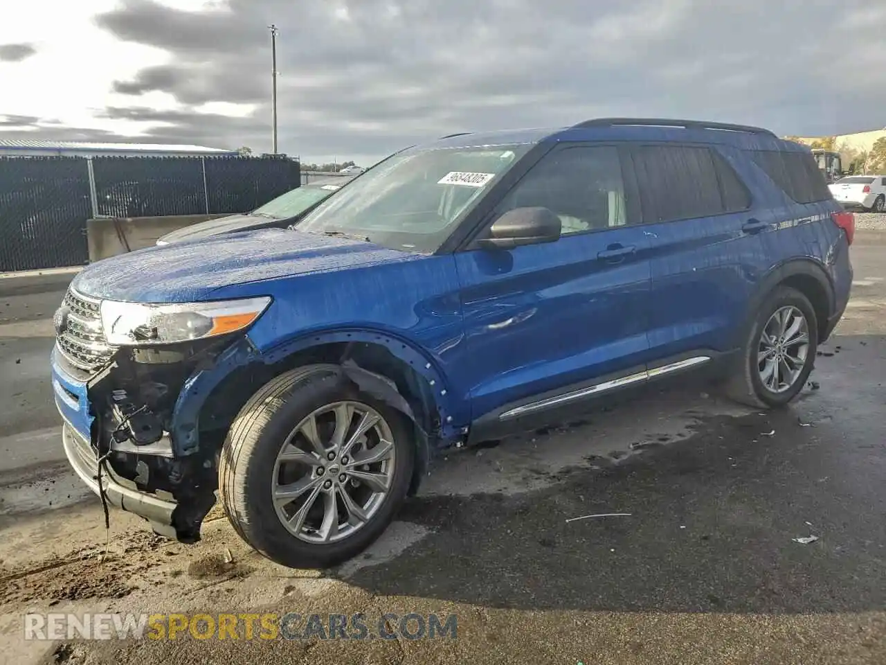 1 Photograph of a damaged car 1FMSK7DH9NGA80260 FORD EXPLORER 2022