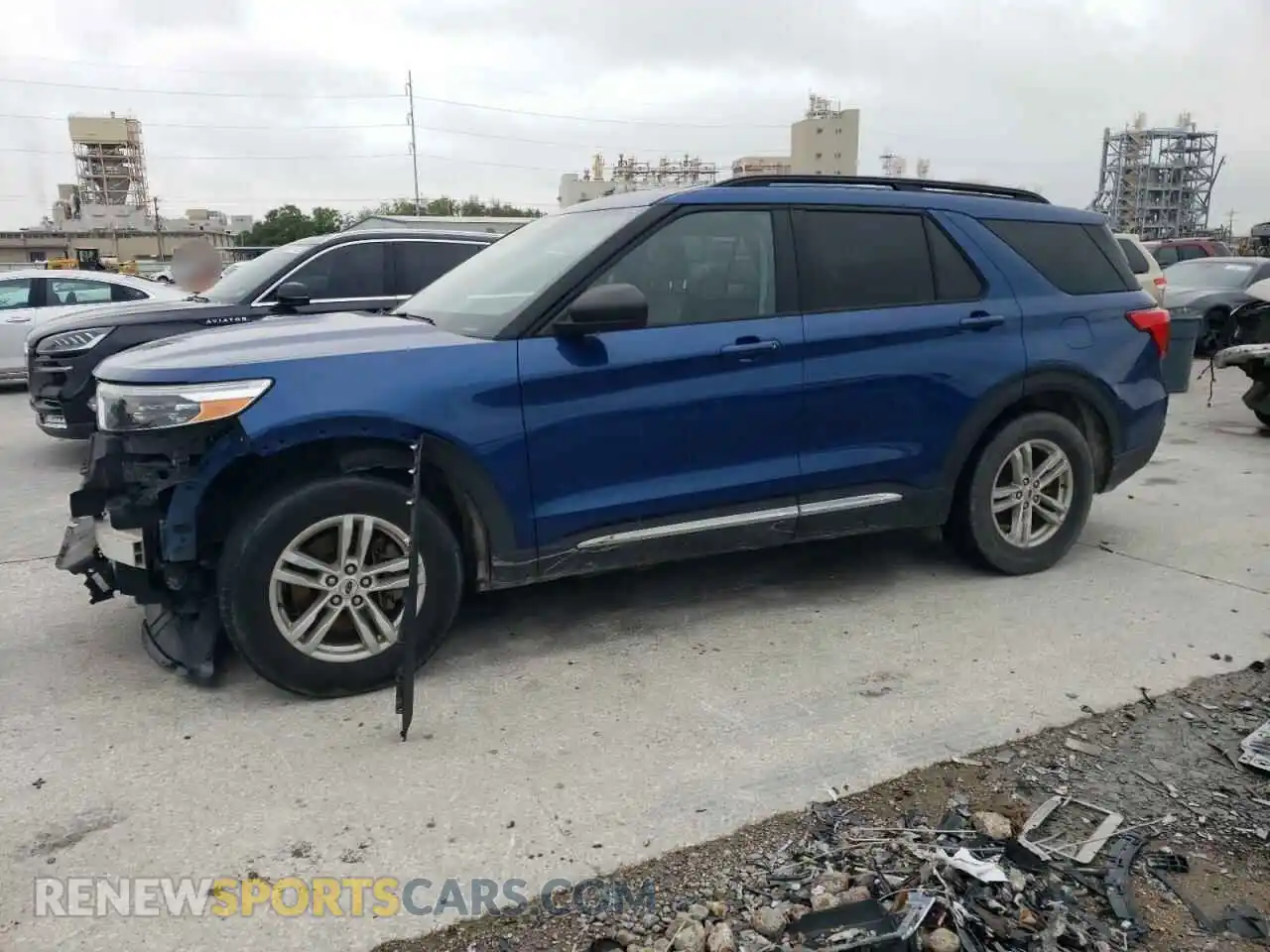 1 Photograph of a damaged car 1FMSK7DH9NGA81828 FORD EXPLORER 2022