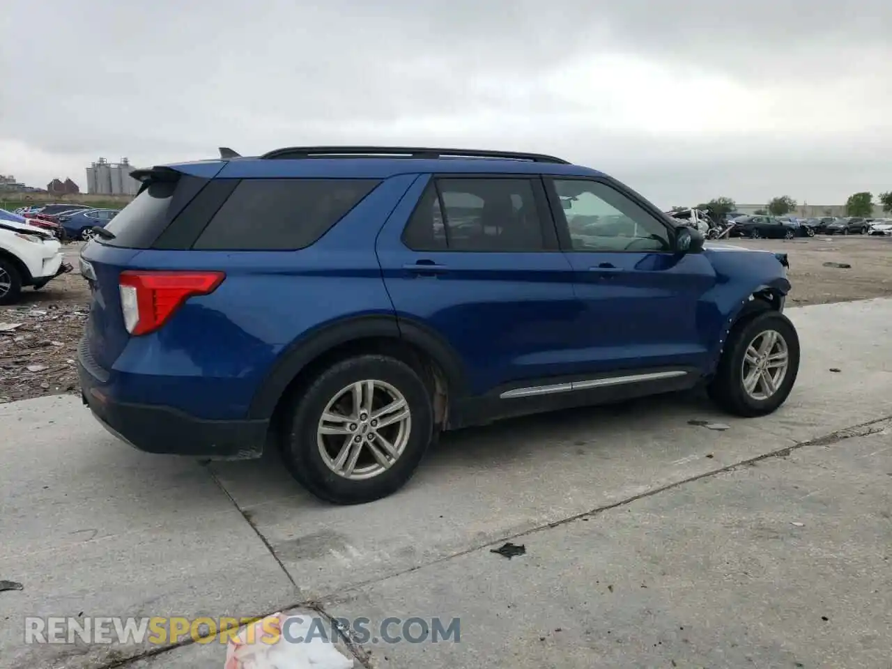3 Photograph of a damaged car 1FMSK7DH9NGA81828 FORD EXPLORER 2022