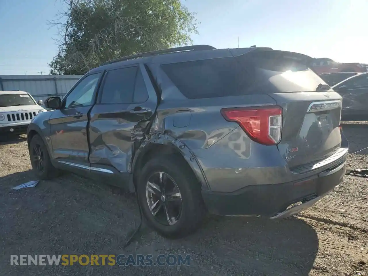 2 Фотография поврежденного автомобиля 1FMSK7DH9NGB24113 FORD EXPLORER 2022