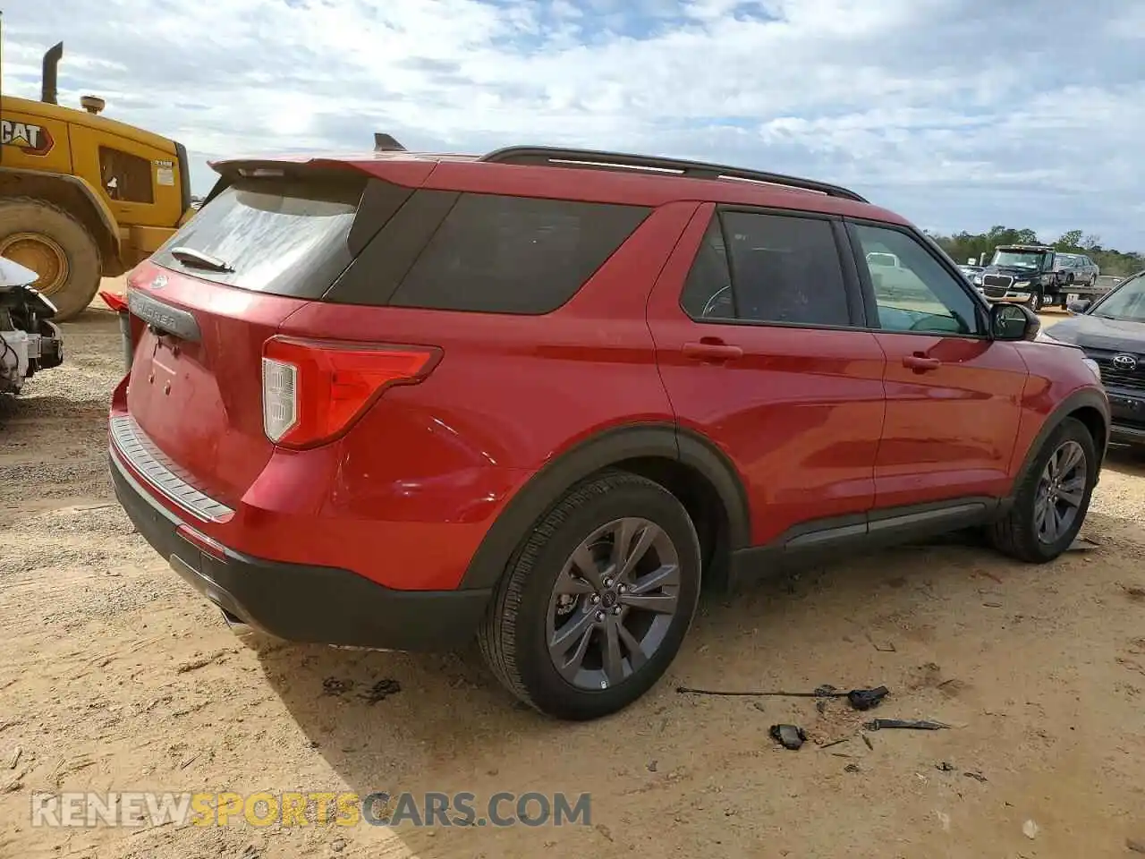 3 Photograph of a damaged car 1FMSK7DH9NGB28243 FORD EXPLORER 2022