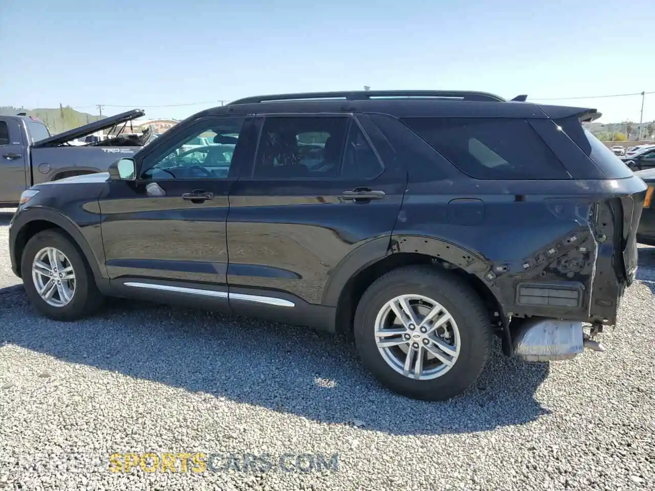 2 Photograph of a damaged car 1FMSK7DH9NGB60710 FORD EXPLORER 2022