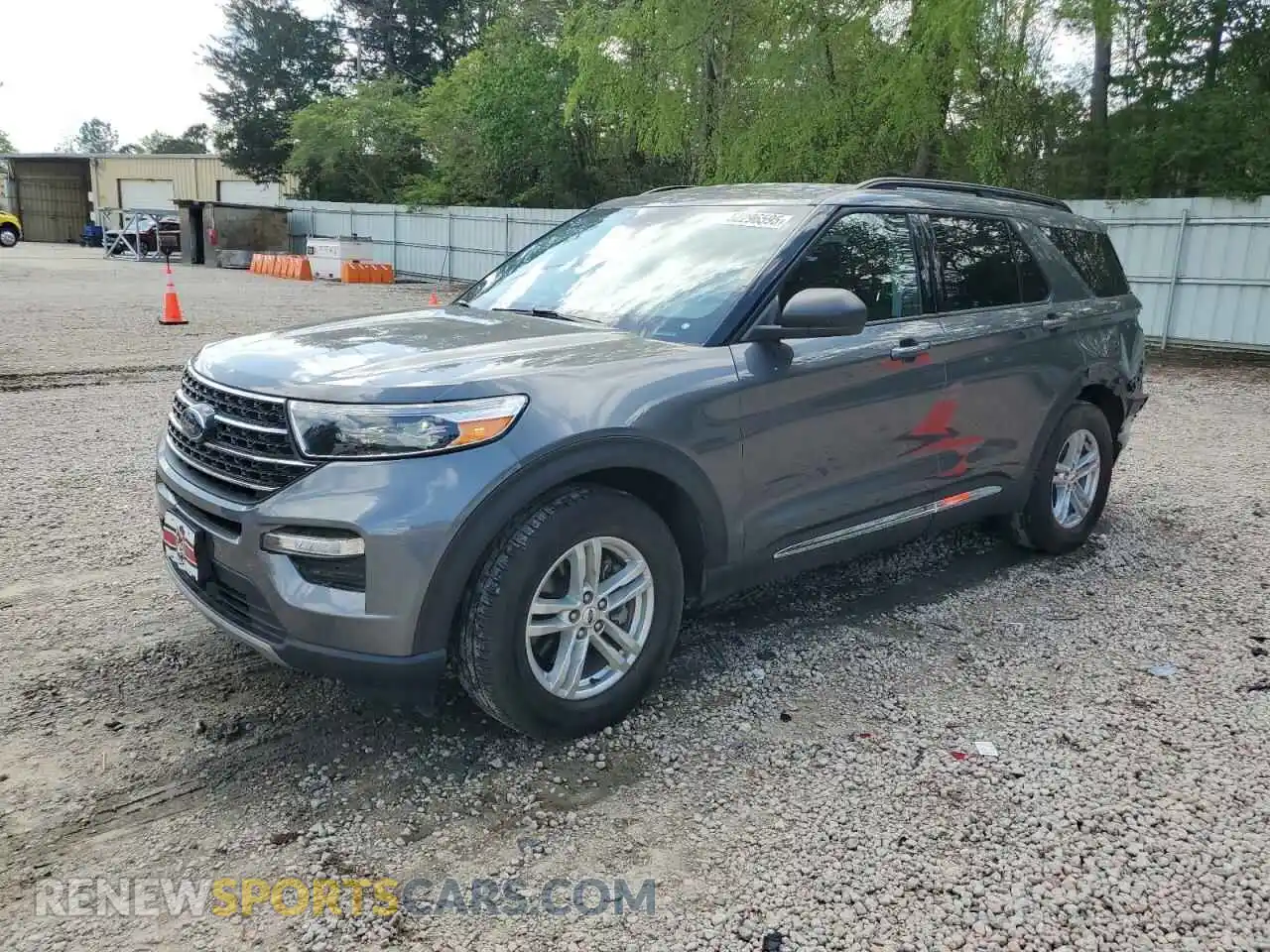 1 Photograph of a damaged car 1FMSK7DH9NGB64322 FORD EXPLORER 2022