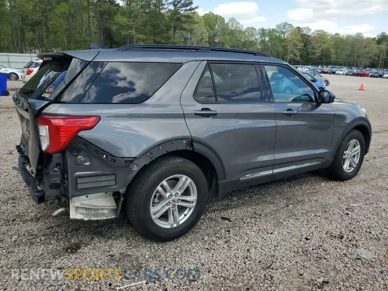 3 Photograph of a damaged car 1FMSK7DH9NGB64322 FORD EXPLORER 2022