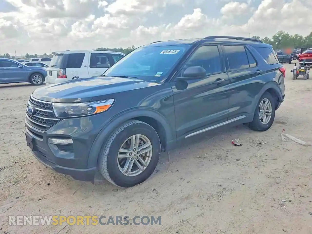 1 Photograph of a damaged car 1FMSK7DH9NGC02437 FORD EXPLORER 2022