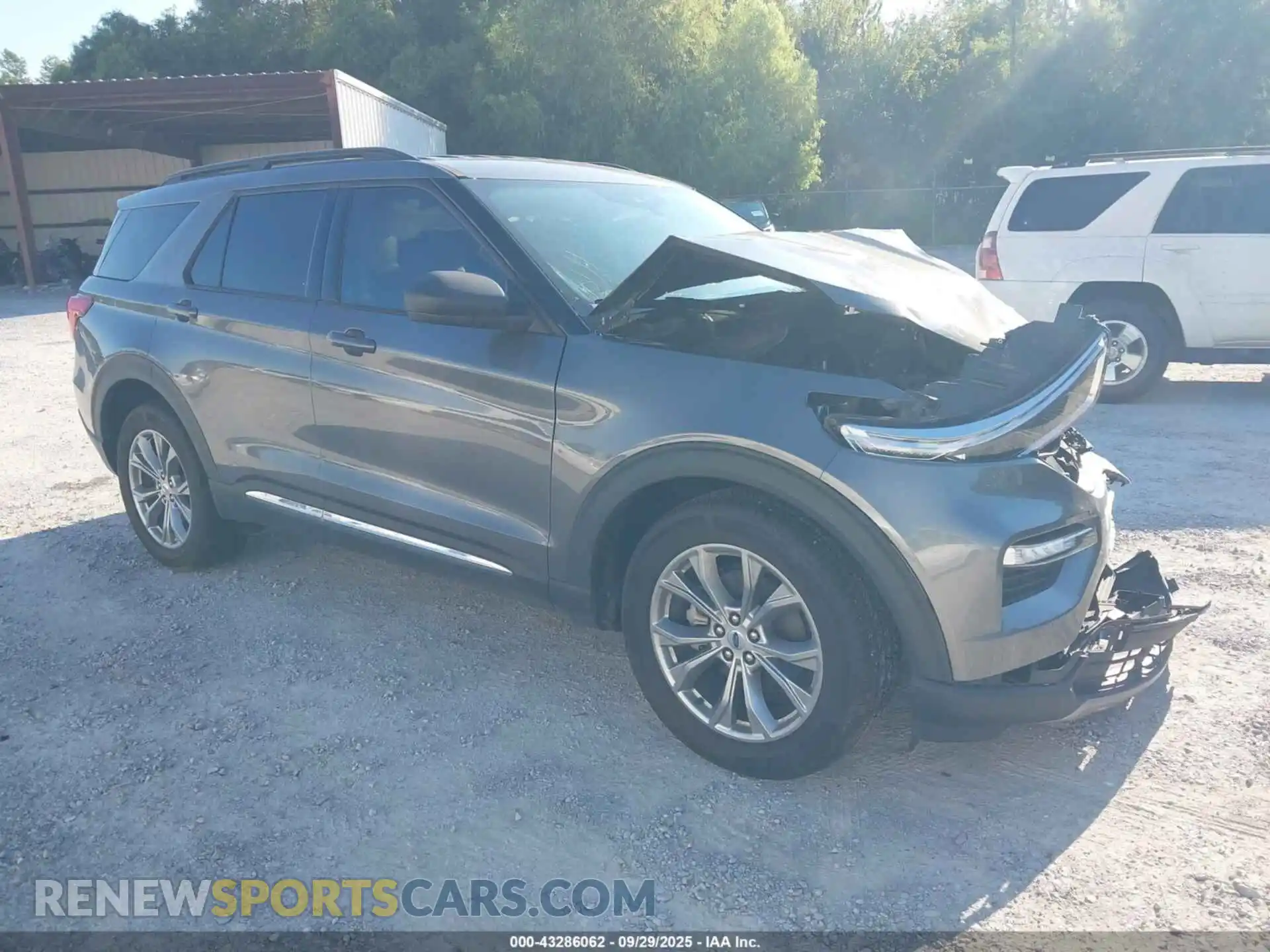 1 Photograph of a damaged car 1FMSK7DHXNGA24148 FORD EXPLORER 2022