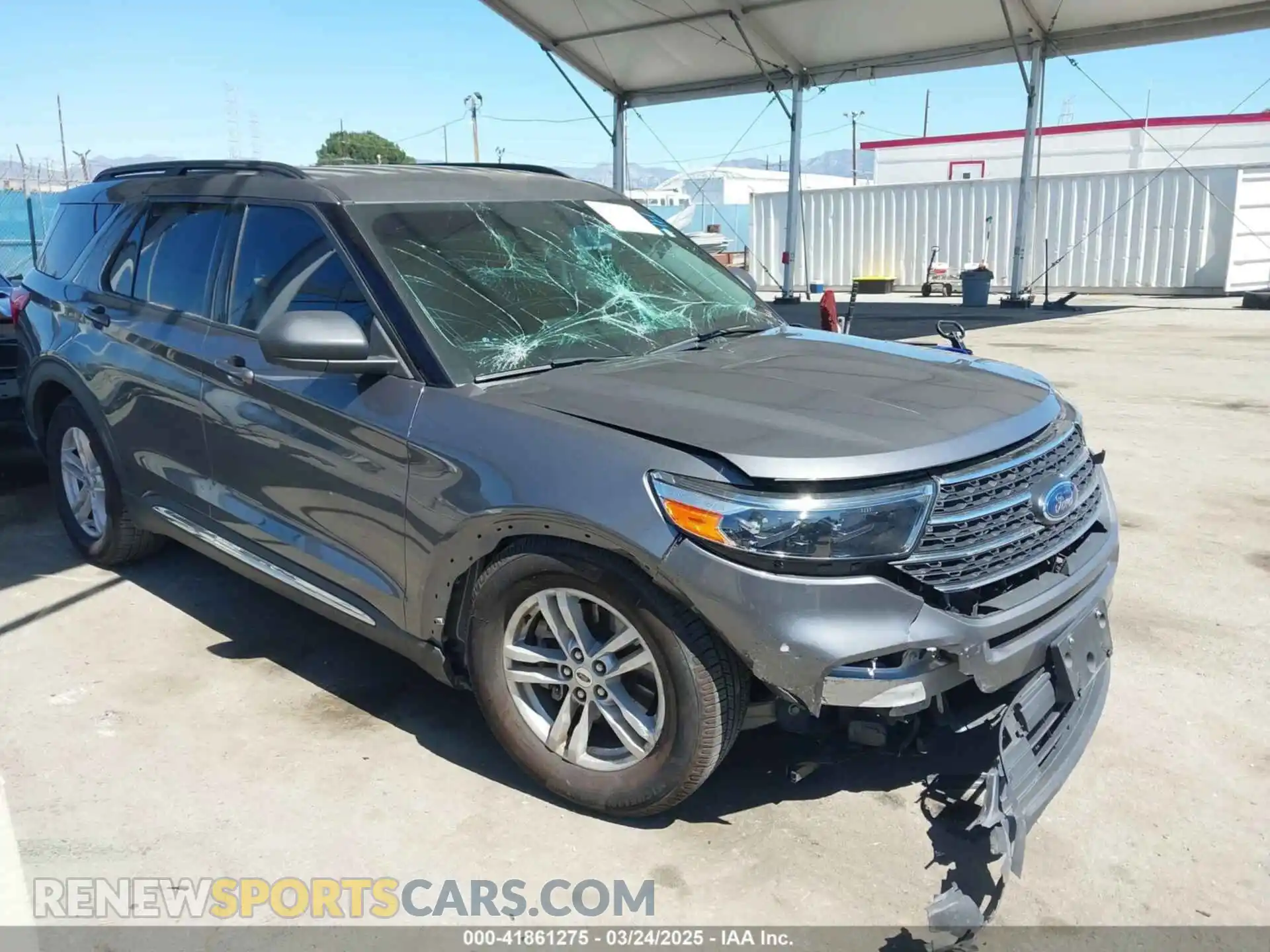 1 Photograph of a damaged car 1FMSK7DHXNGA44951 FORD EXPLORER 2022