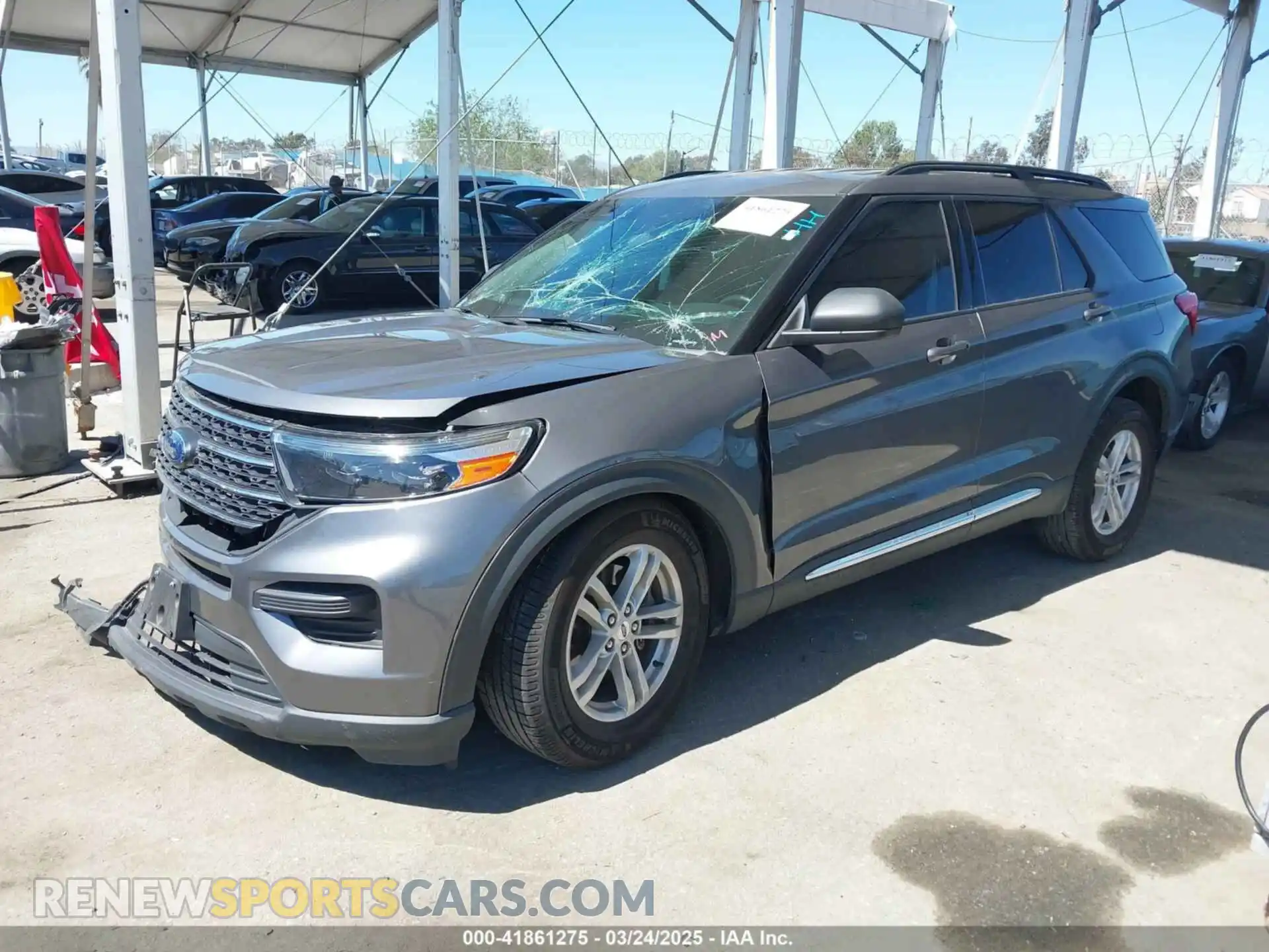 2 Photograph of a damaged car 1FMSK7DHXNGA44951 FORD EXPLORER 2022