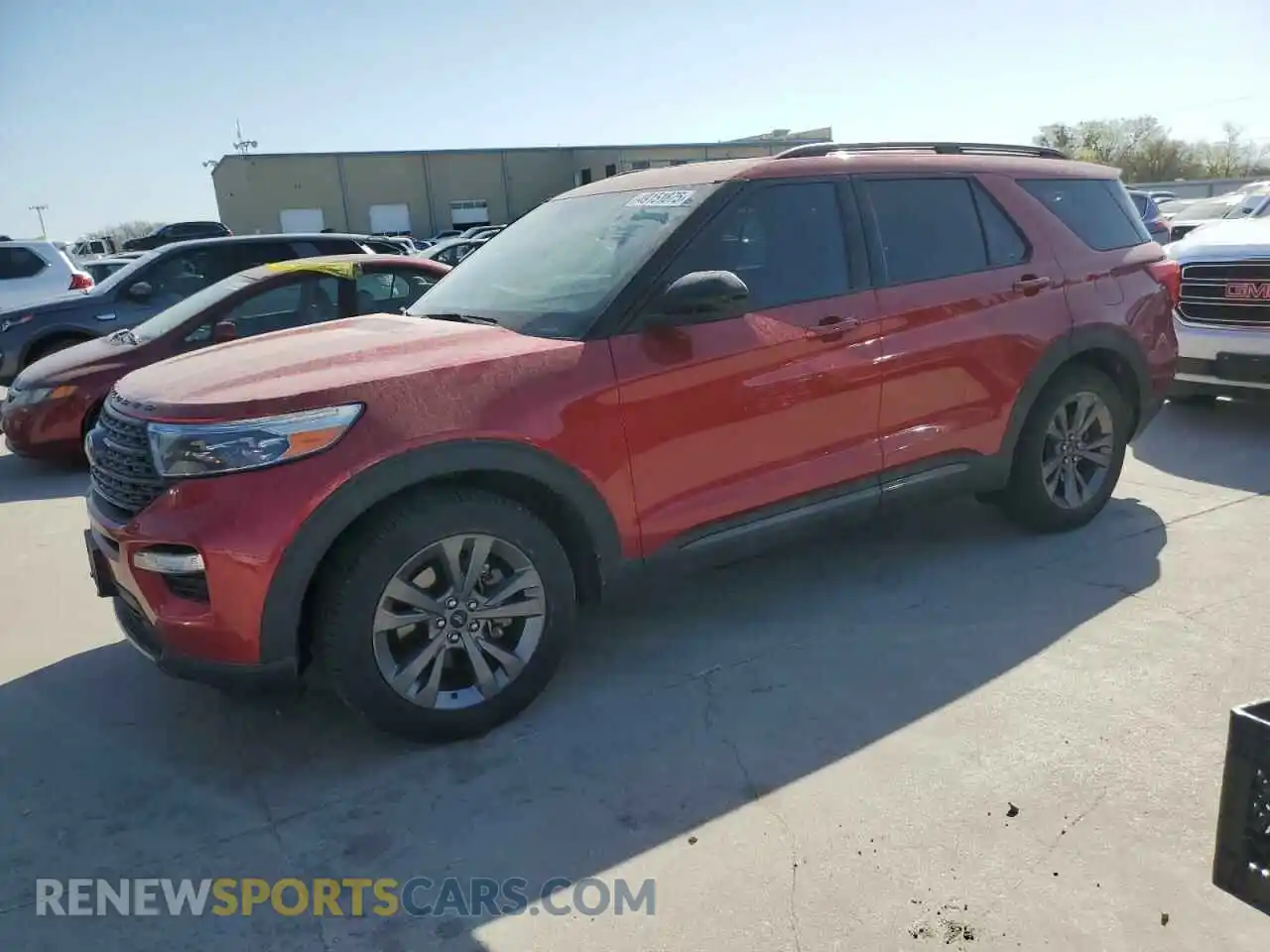 1 Photograph of a damaged car 1FMSK7DHXNGA76072 FORD EXPLORER 2022