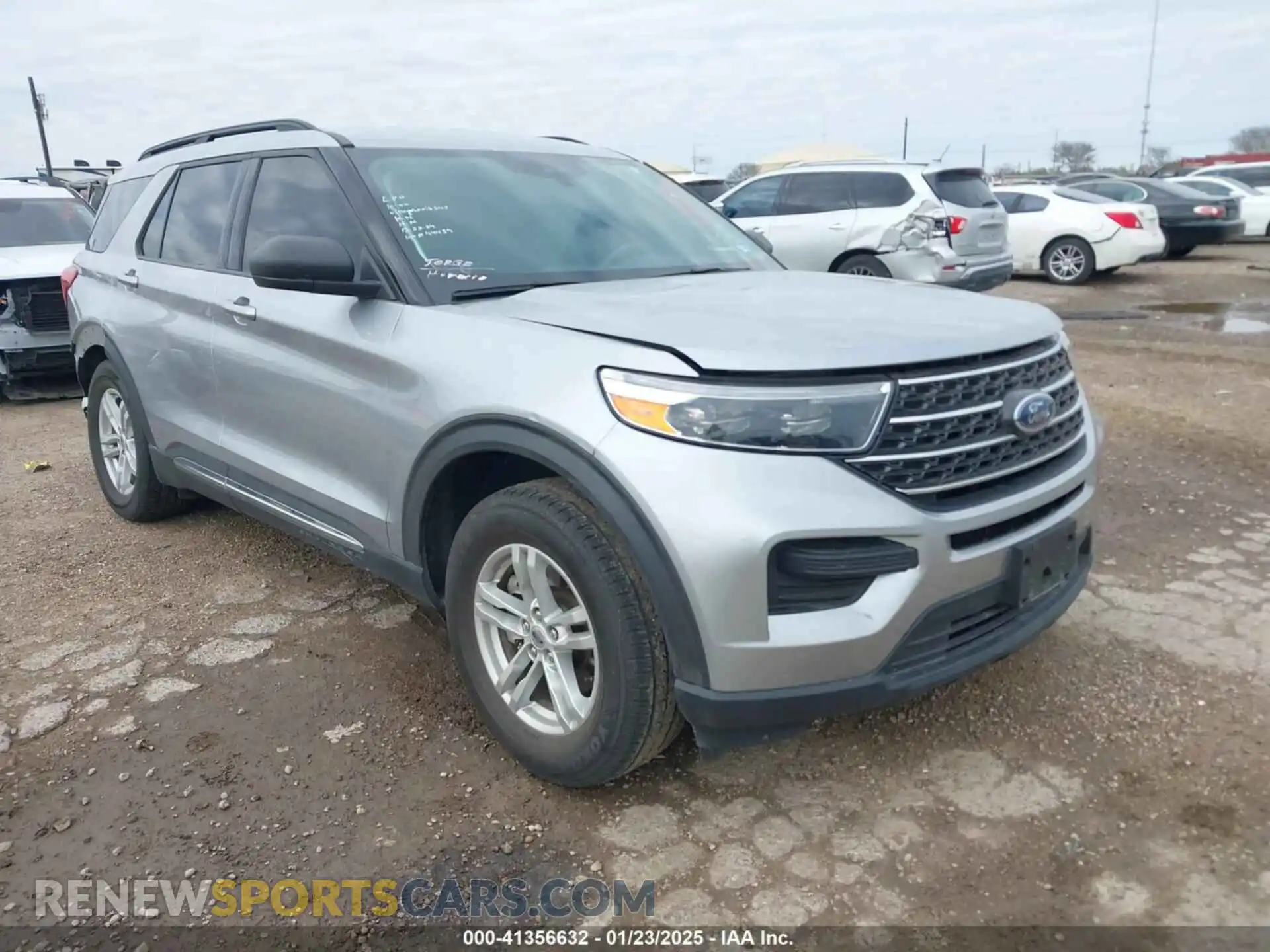 1 Photograph of a damaged car 1FMSK7DHXNGA80459 FORD EXPLORER 2022