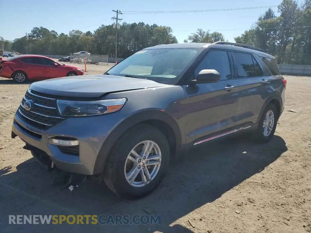 1 Photograph of a damaged car 1FMSK7DHXNGB20782 FORD EXPLORER 2022