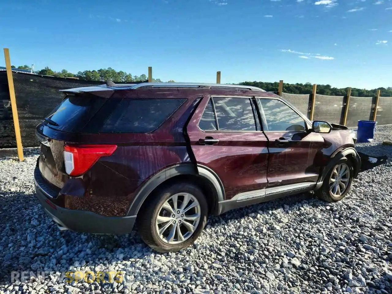 3 Photograph of a damaged car 1FMSK7FH0NGB24756 FORD EXPLORER 2022