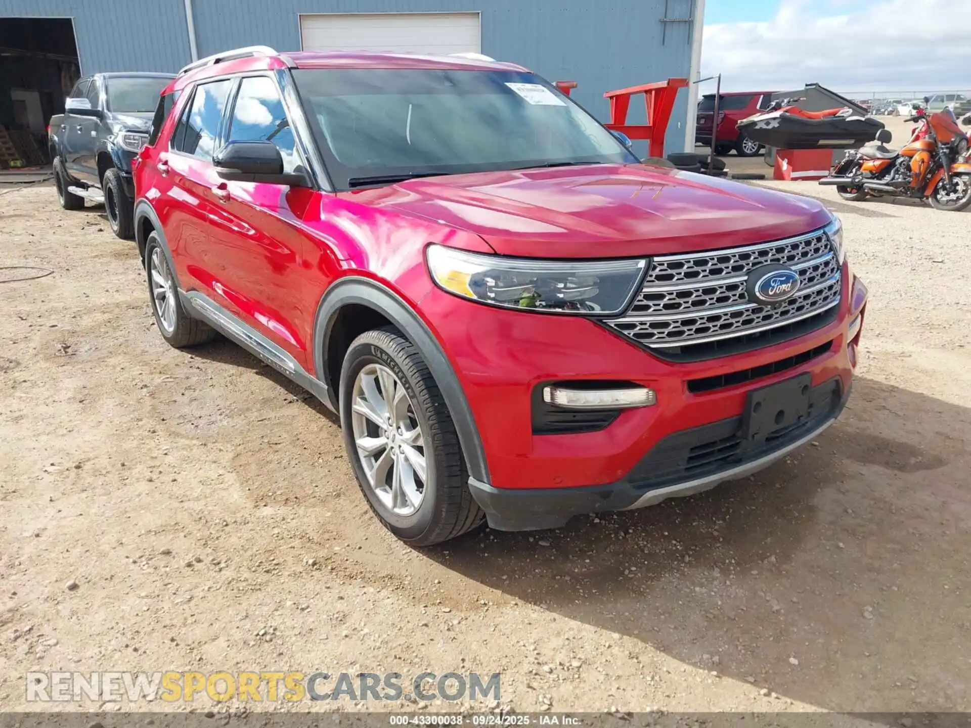 1 Photograph of a damaged car 1FMSK7FH1NGA21118 FORD EXPLORER 2022