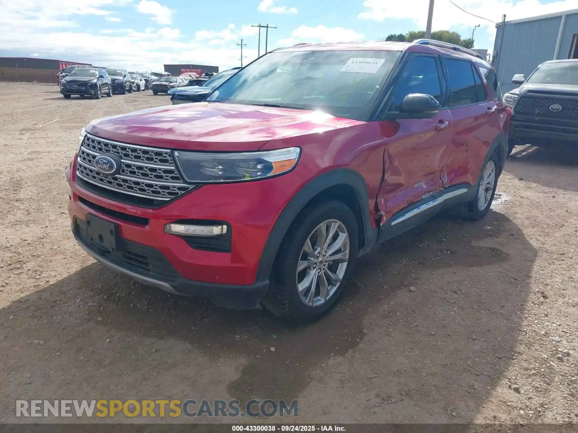 2 Photograph of a damaged car 1FMSK7FH1NGA21118 FORD EXPLORER 2022