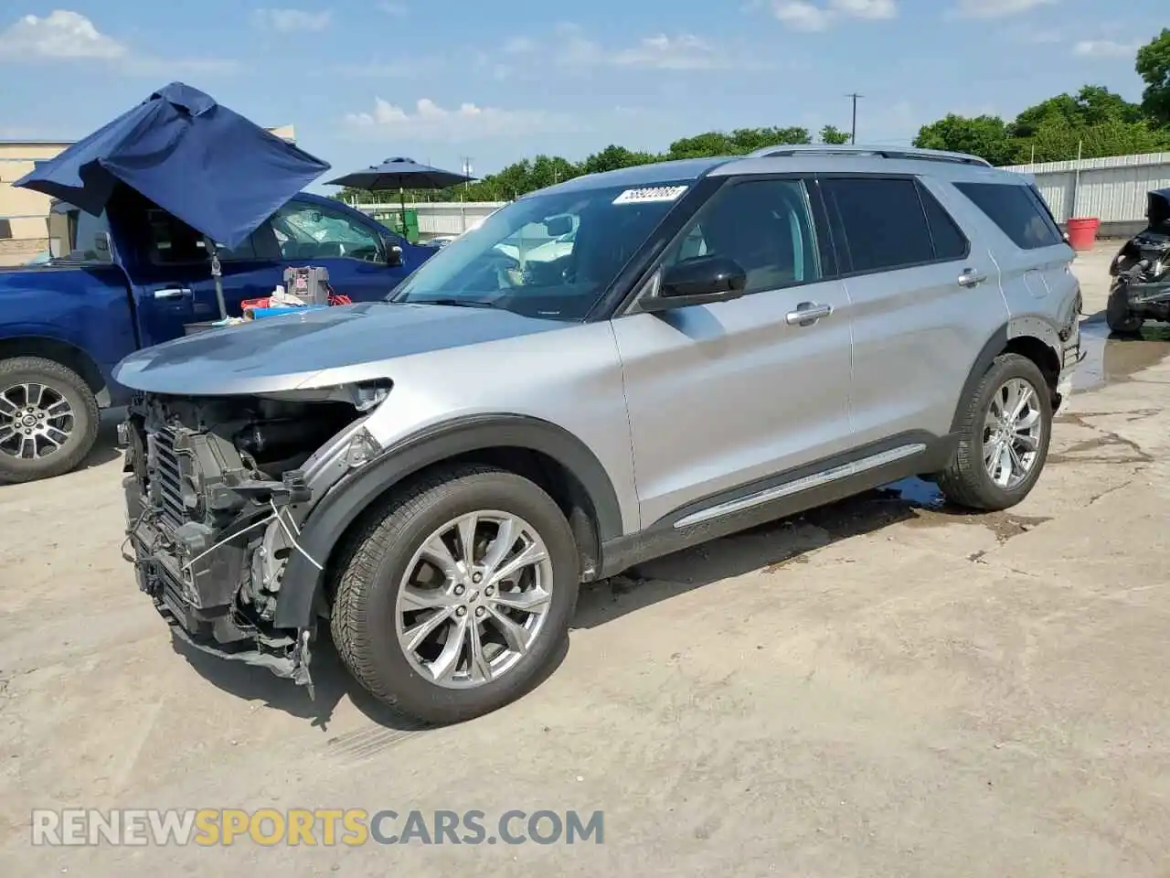 1 Photograph of a damaged car 1FMSK7FH1NGA52143 FORD EXPLORER 2022