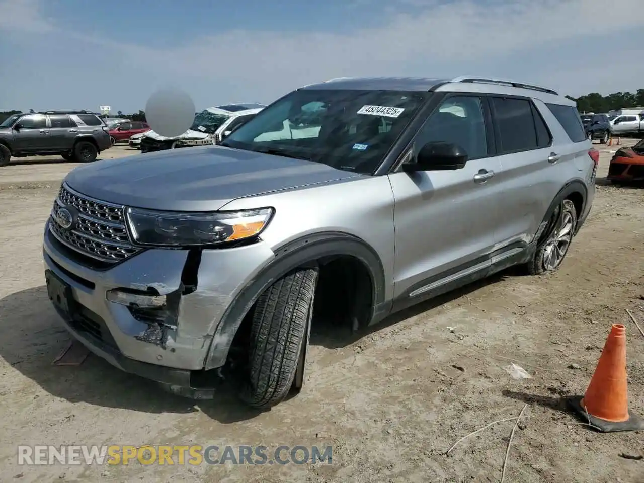 1 Photograph of a damaged car 1FMSK7FH1NGA79598 FORD EXPLORER 2022
