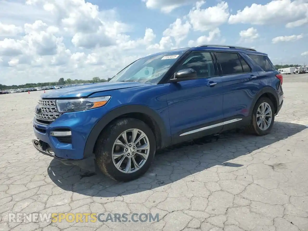1 Photograph of a damaged car 1FMSK7FH5NGA64604 FORD EXPLORER 2022